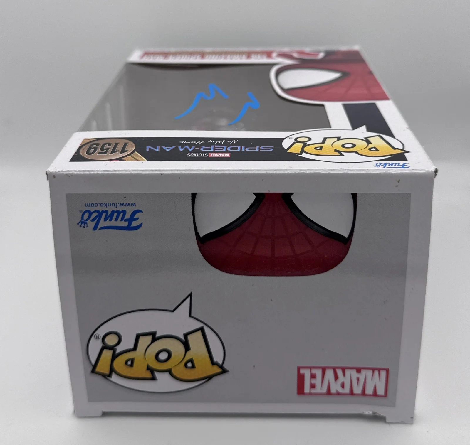 Andrew Garfield — Andrew Garfield "No Way Home" SIGNED 'Amazing Spider-Man' 1159 Funko Pop C ACOA, image 3