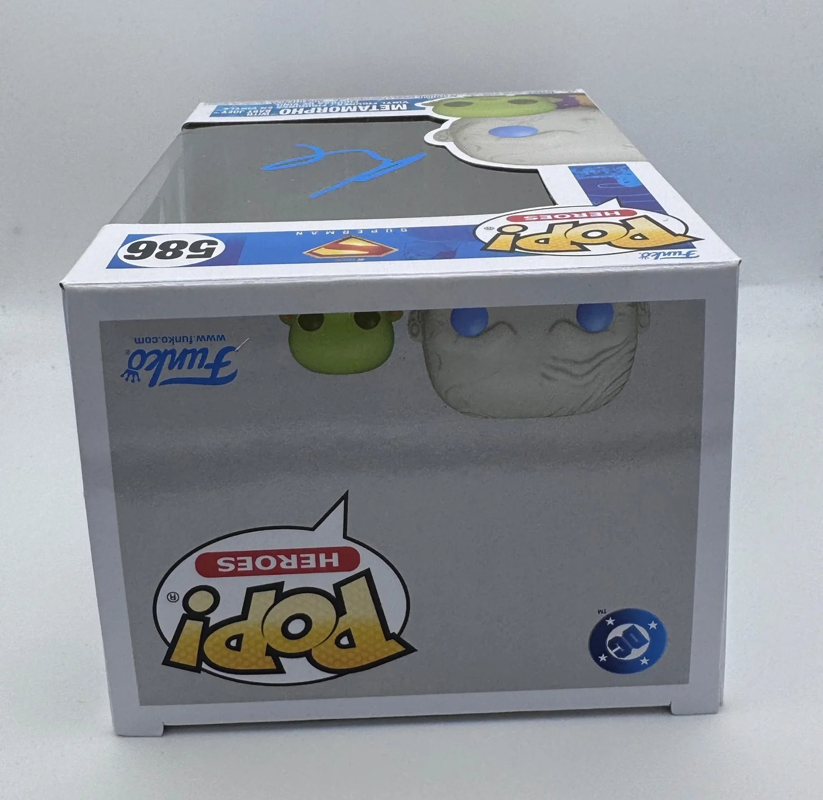 Anthony Carrigan — Anthony Carrigan "Superman" AUTOGRAPH Signed 'Metamorpho' 586 Funko Pop B ACOA, изображение 3