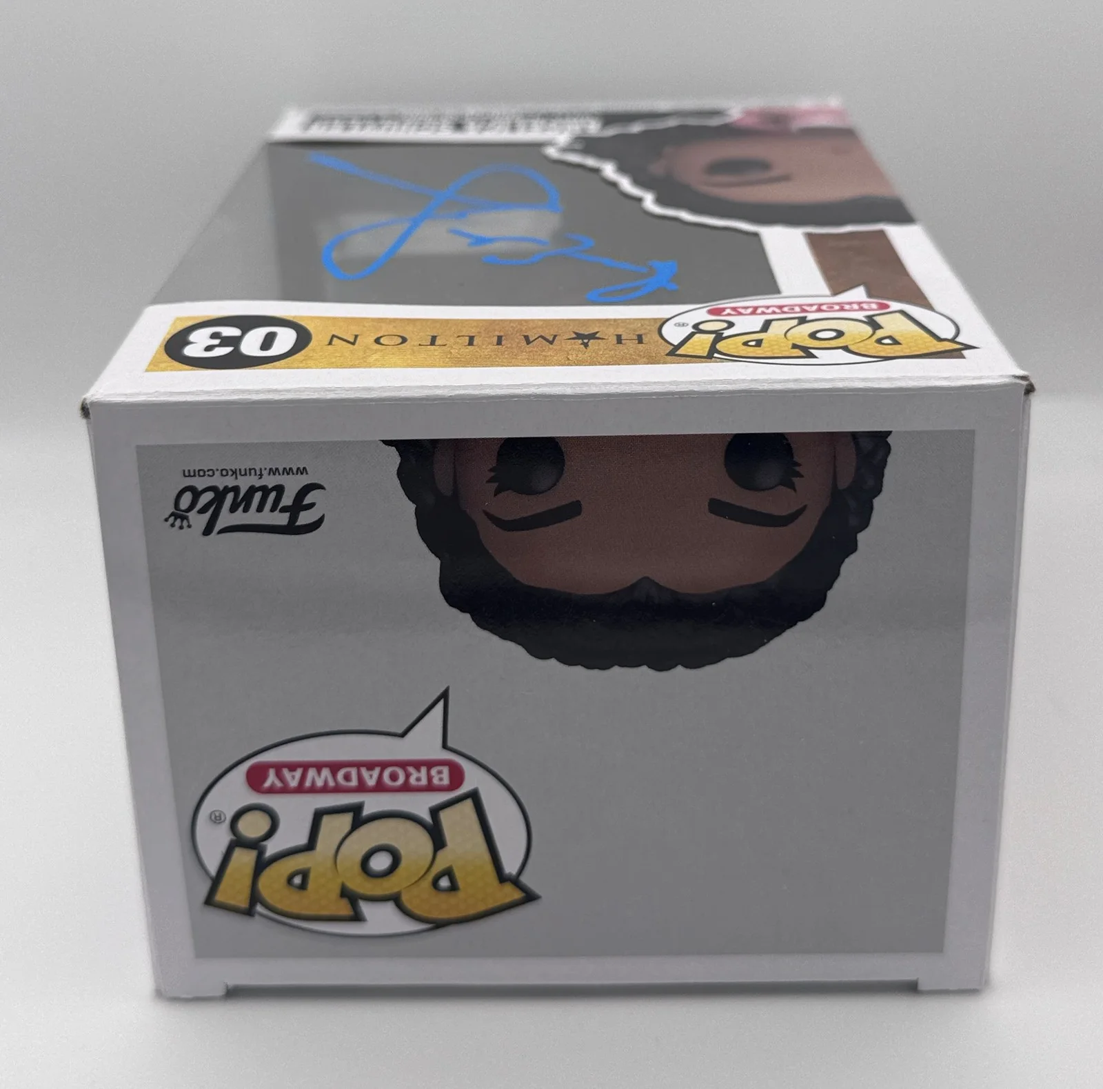 Renee Elise Goldsberry — Renee Elise Goldsberry "Hamilton" SIGNED 'Angelica Schuyler' 03 Funko Pop ACOA, изображение 3