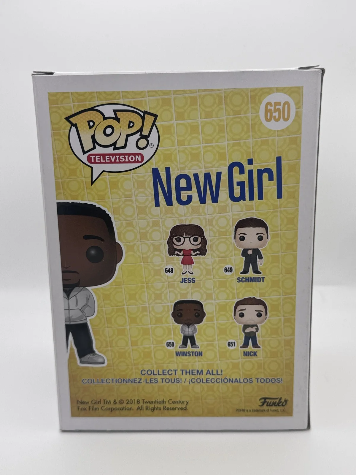 Lamorne Morris — Lamorne Morris "New Girl" AUTOGRAPH Signed 'Winston' 650 Funko Pop Figure ACOA, изображение 4