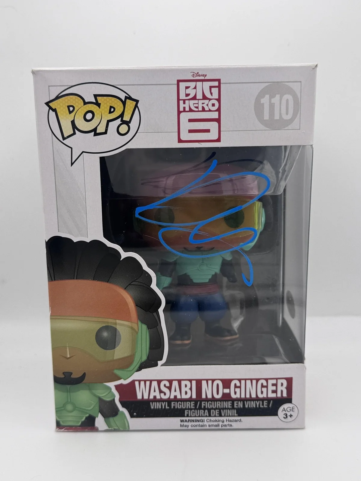 Damon Wayans Jr — Damon Wayans Jr. "Big Hero 6" AUTOGRAPH Signed 'Wasabi No Ginger' Funko Pop ACOA