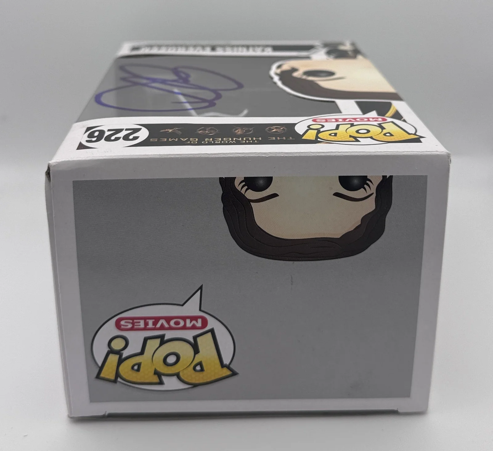 Jennifer Lawrence — Jennifer Lawrence "Hunger Games" SIGNED 'Katniss Everdeen' 226 Funko Pop ACOA, image 3