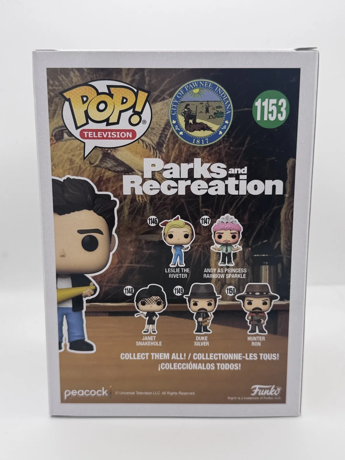 Adam Scott — Adam Scott "Parks and Recreation" AUTOGRAPH Signed 'Ben Wyatt' Funko Pop ACOA, image 4