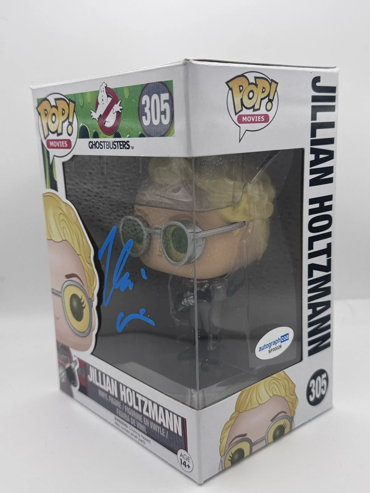 Kate McKinnon — Kate McKinnon "Ghostbusters" AUTOGRAPH Signed 'Jillian Holtzman' Funko Pop ACOA, изображение 2