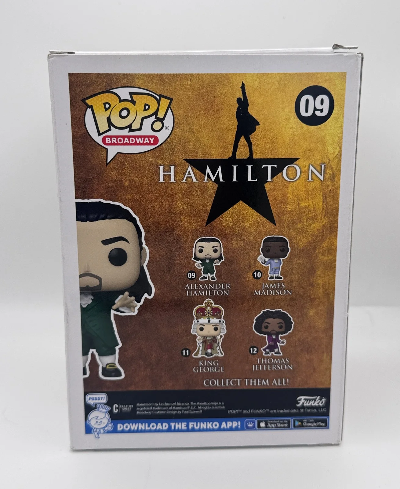 Lin-Manuel Miranda — Lin-Manuel Miranda "Hamilton" AUTOGRAPH Signed 'Alexander' 09 Funko Pop ACOA, image 4