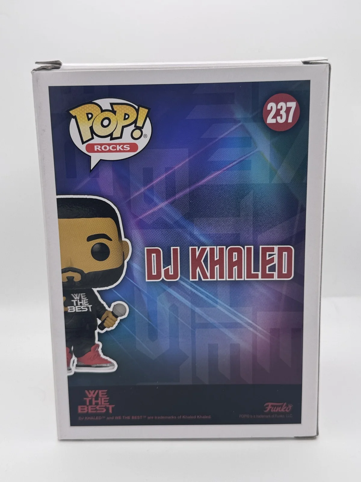 DJ Khaled — DJ Khaled "We the Best" AUTOGRAPH Signed Rocks 237 Funko Pop Vinyl Figure ACOA, изображение 4