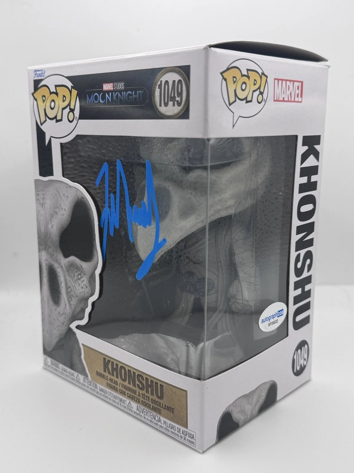 F. Murray Abraham — F. Murray Abraham "Moon Knight" AUTOGRAPH Signed 'Khonshu' 1049 Funko Pop B ACOA, изображение 2