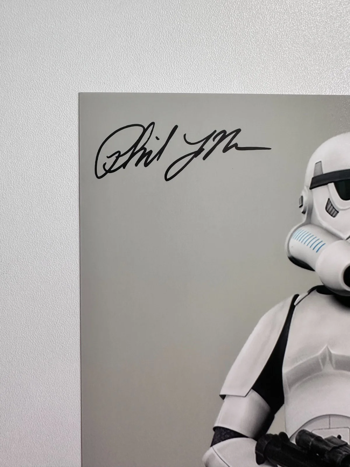 Phil LaMarr — Phil LaMarr & Gary Anthony Williams Signed 8x10 Star Wars Rebels Stormtrooper, image 2