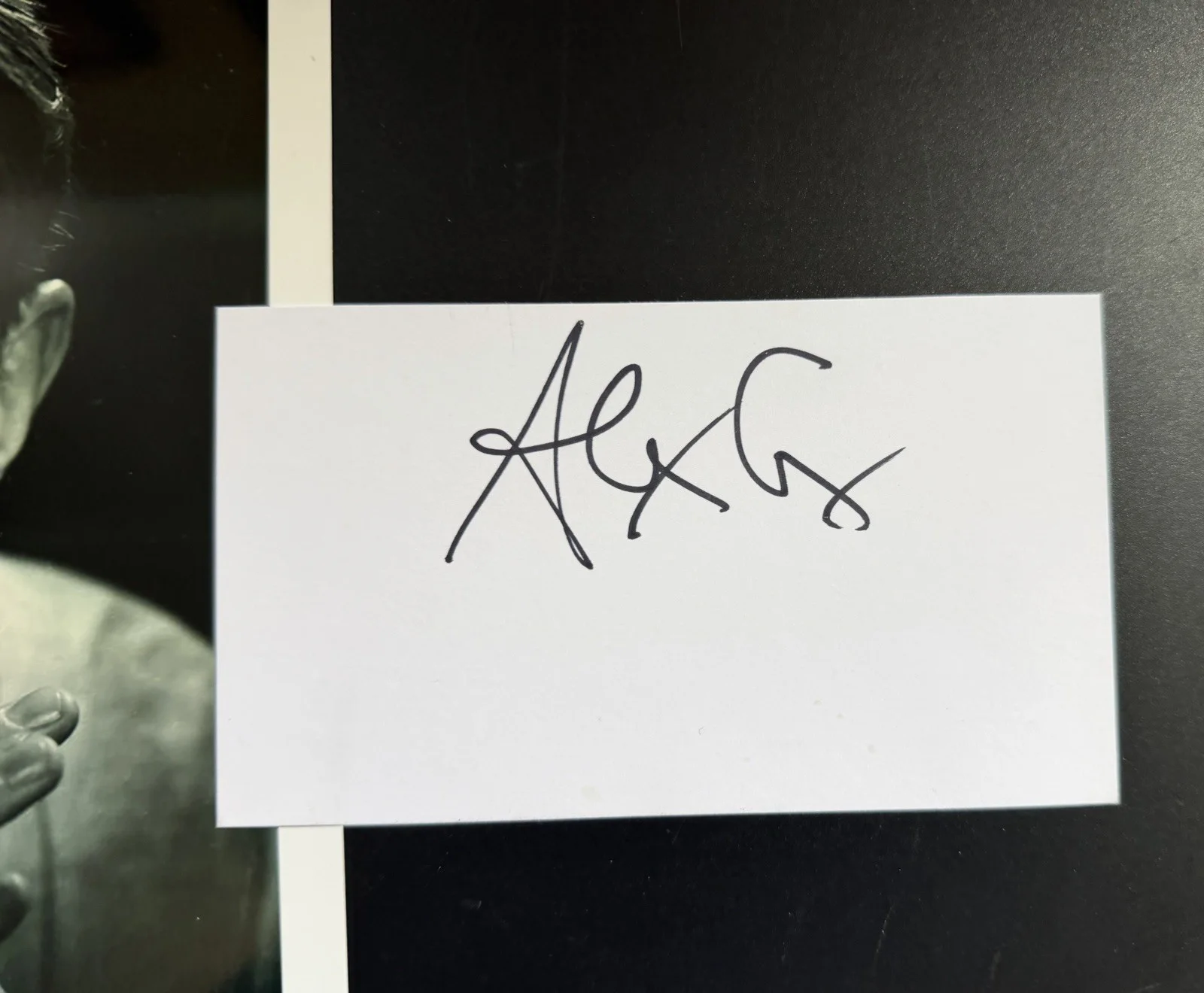 Alex Cox Signed Autograph Page Cut + 8x10 Repo Man Sid & Nancy Director, изображение 2