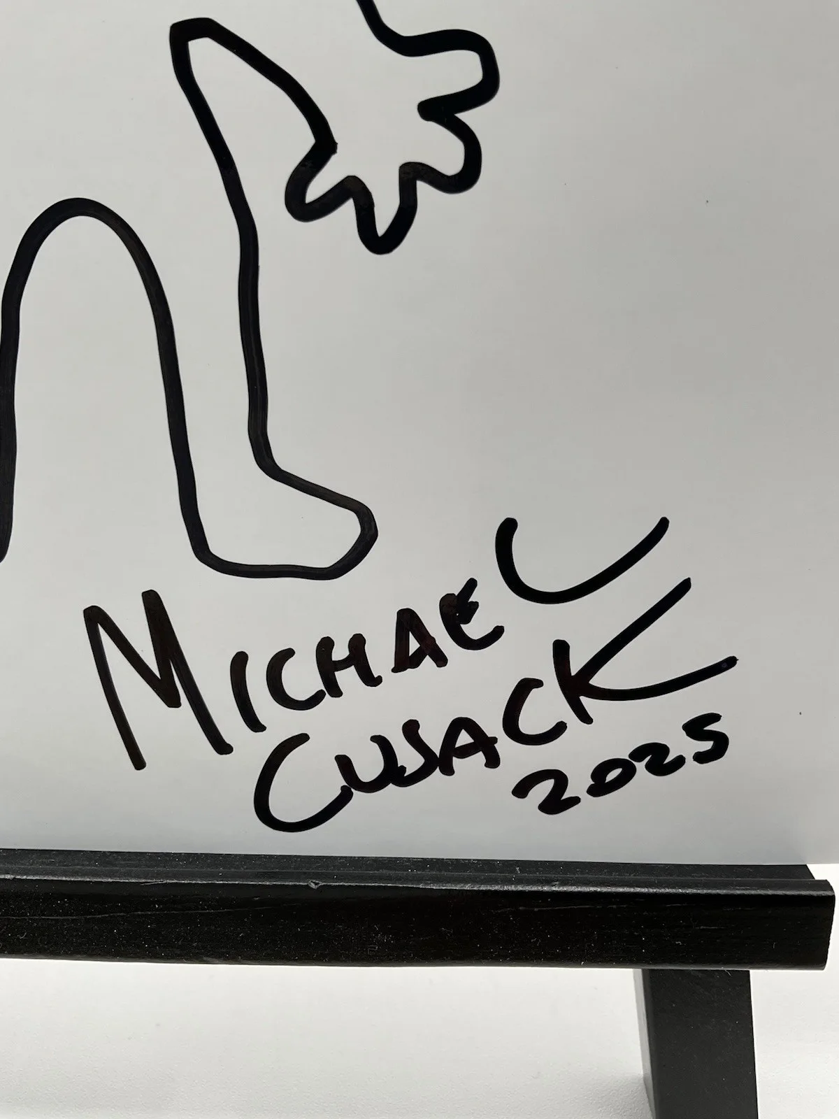Michael Cusack — Smiling Friends sketch Michael Cusack signed sketch BAS Pim Pimling sketch auto, image 2