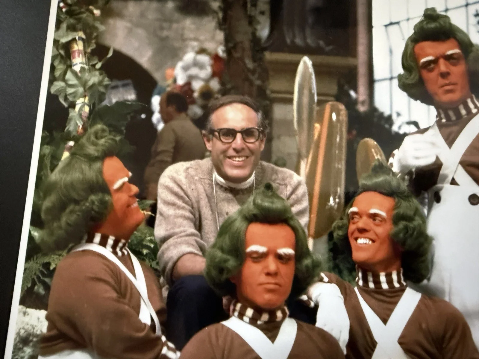 Mel Stuart Signed Golden Ticket + Willy Wonka 8x10 Chocolate Factory Director, image 3