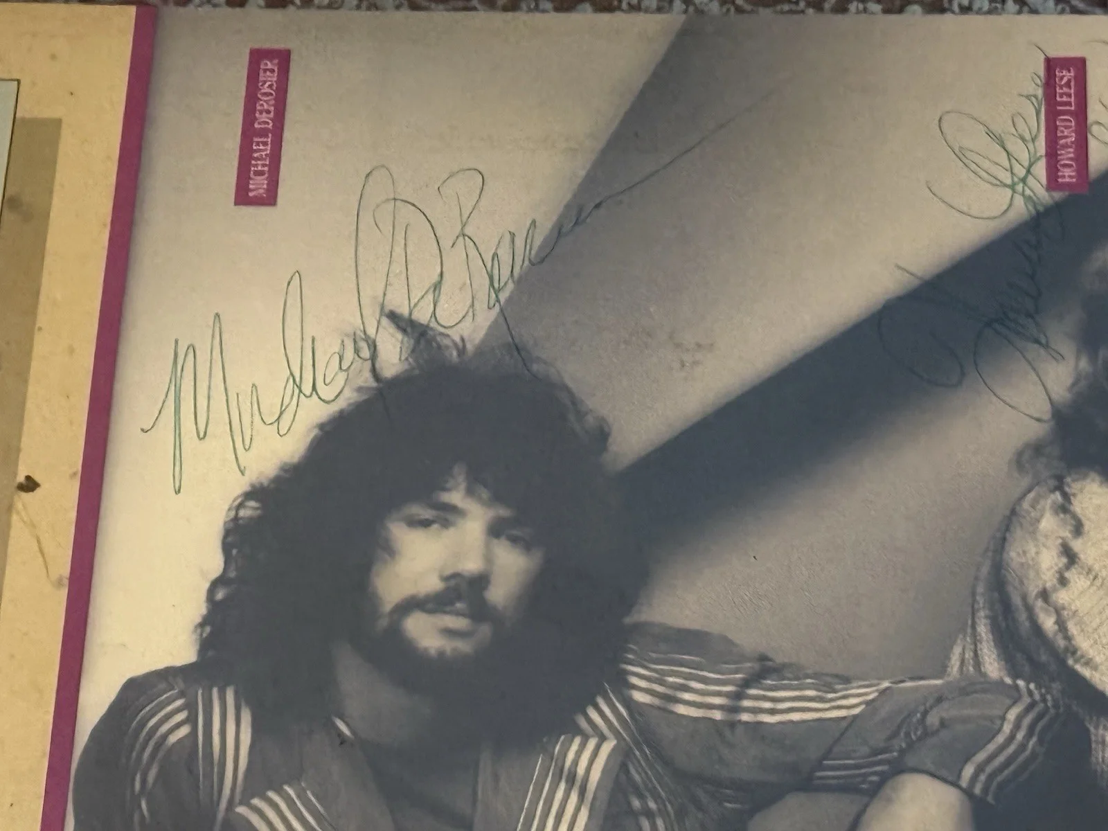 Authentic Autographed Heart Vinyl Record Album Dog & Butterfly, изображение 5