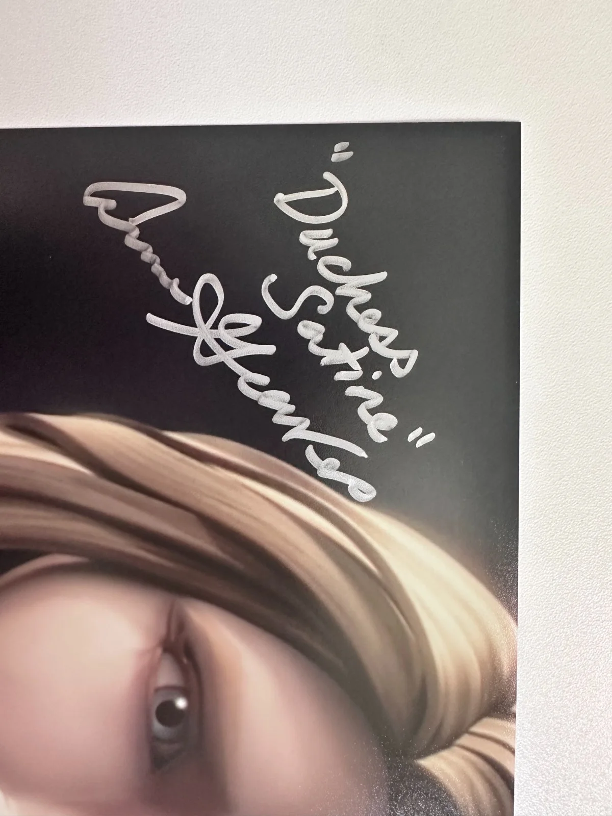 Anna Graves — Anna Graves Signed 8x10 Star Wars: The Clone Wars Duchess Satine Kryze Autograph, изображение 2