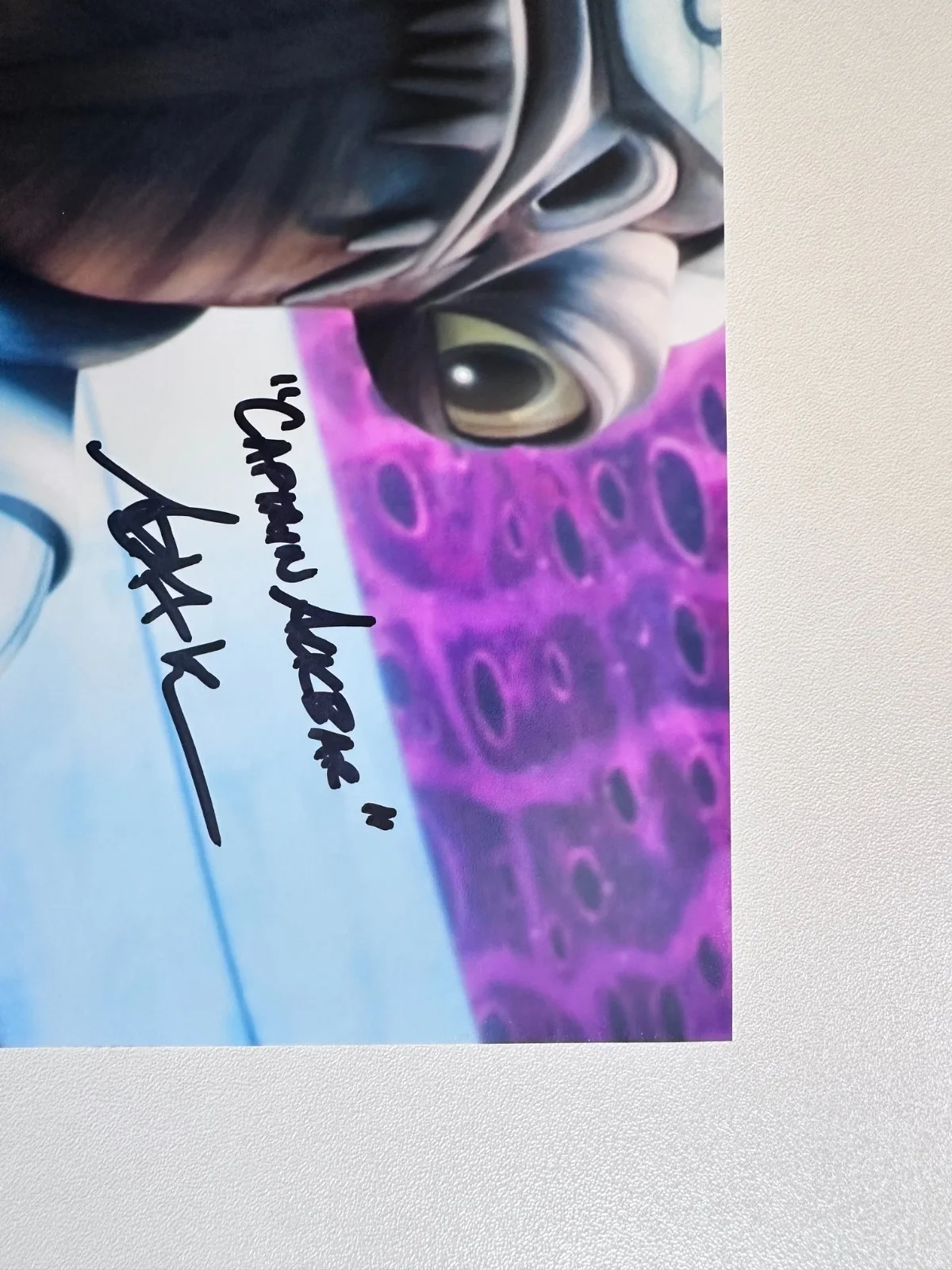 Artt Butler — Artt Butler Signed 8x10 Star Wars: The Clone Wars Captain Ackbar Autograph, image 3