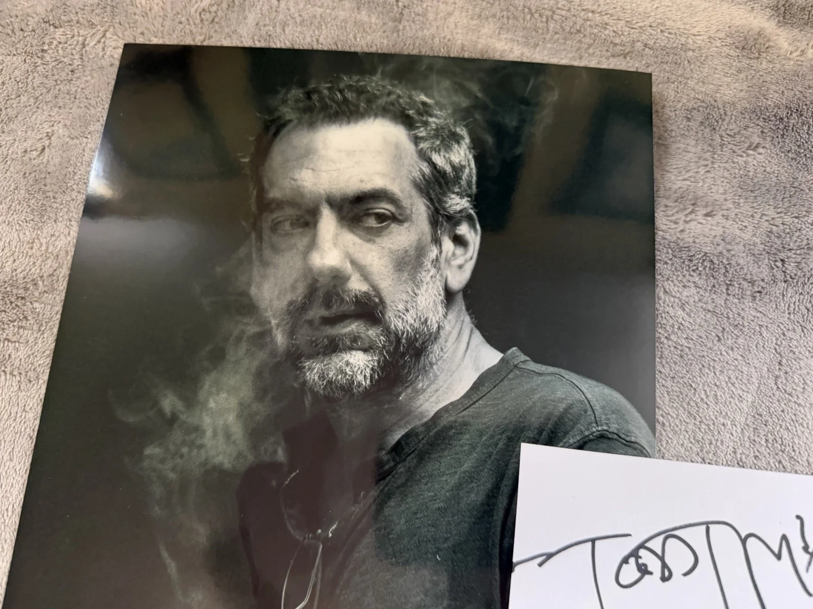 Todd Phillips Signed Autograph Page Cut + 8x10 Photo Joker Hangover, изображение 3