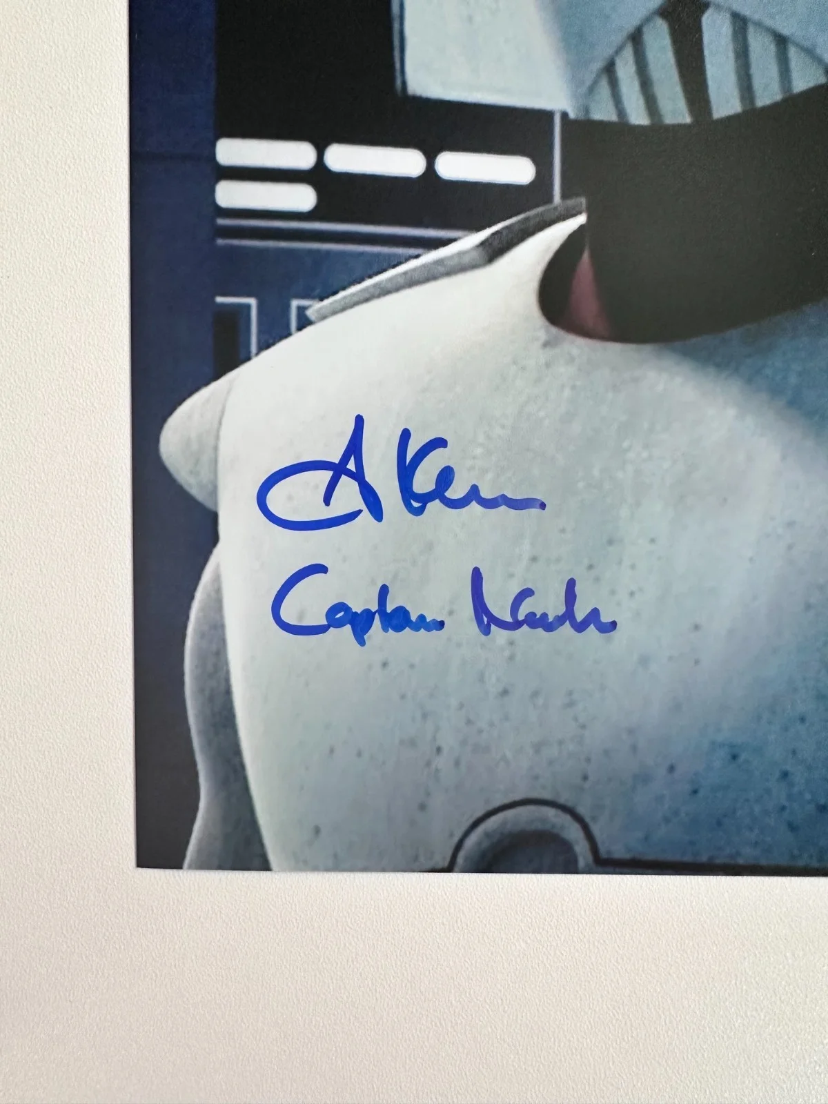 Andrew Kishino — Andrew Kishino Signed 8x10 Star Wars Rebels Captain Hark (Mandalorian) Autograph, image 5