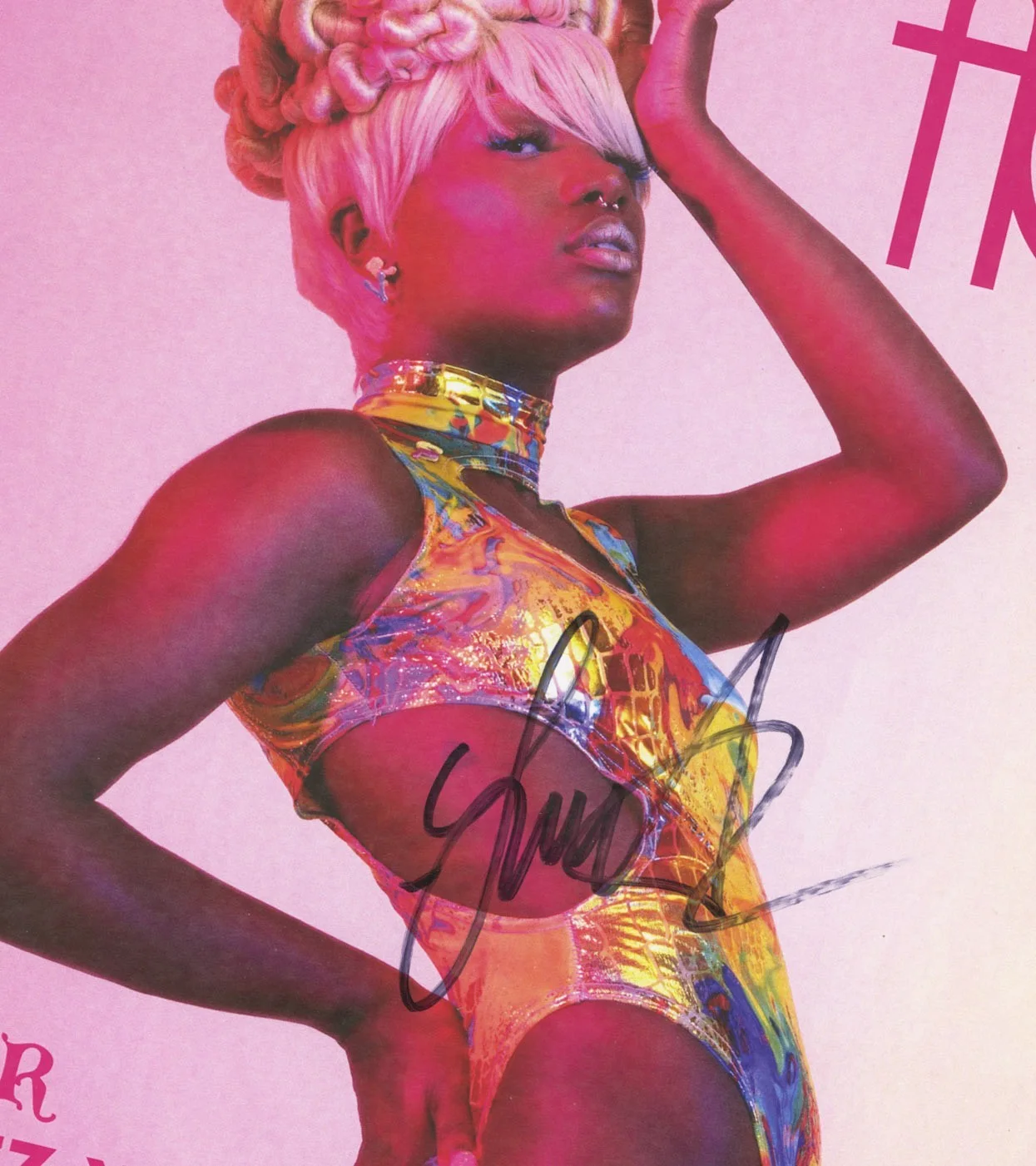 Doechii autographed gig poster, image 2