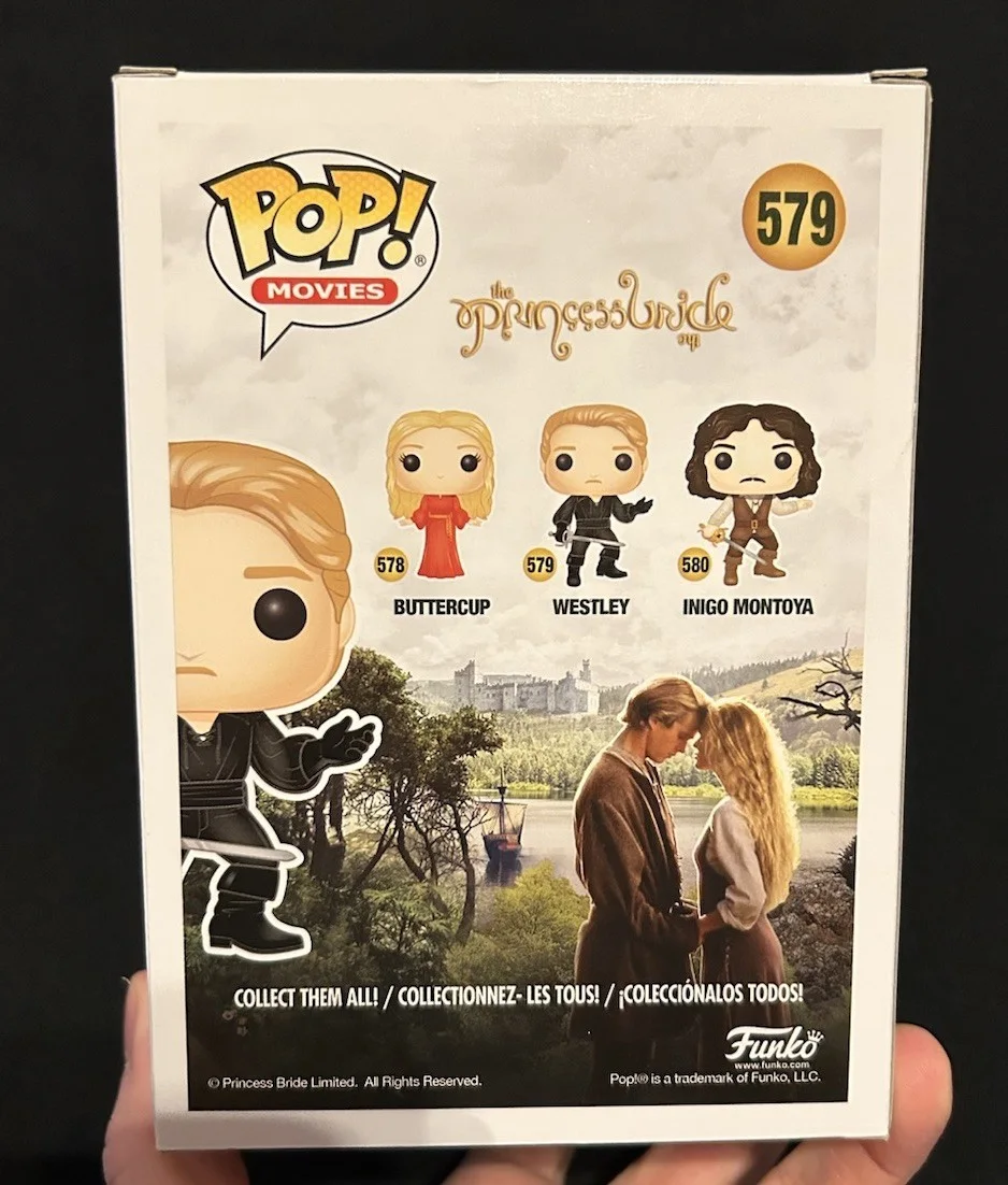 Cary Elwes — Cary Elwes Signed Funko Pop #579 Westley The Princess Bride JSA COA, изображение 4