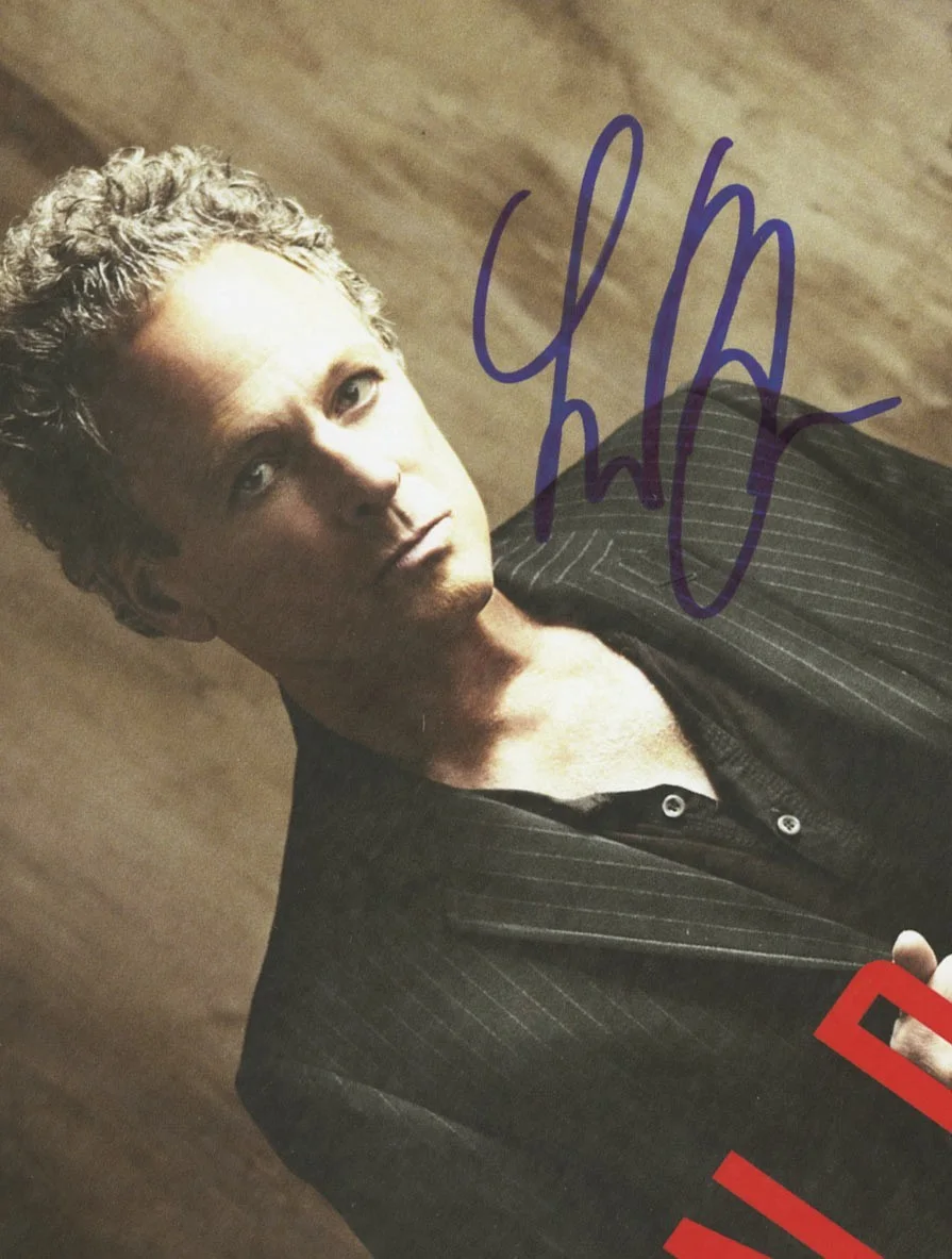 Lindsey Buckingham autographed gig poster, image 2