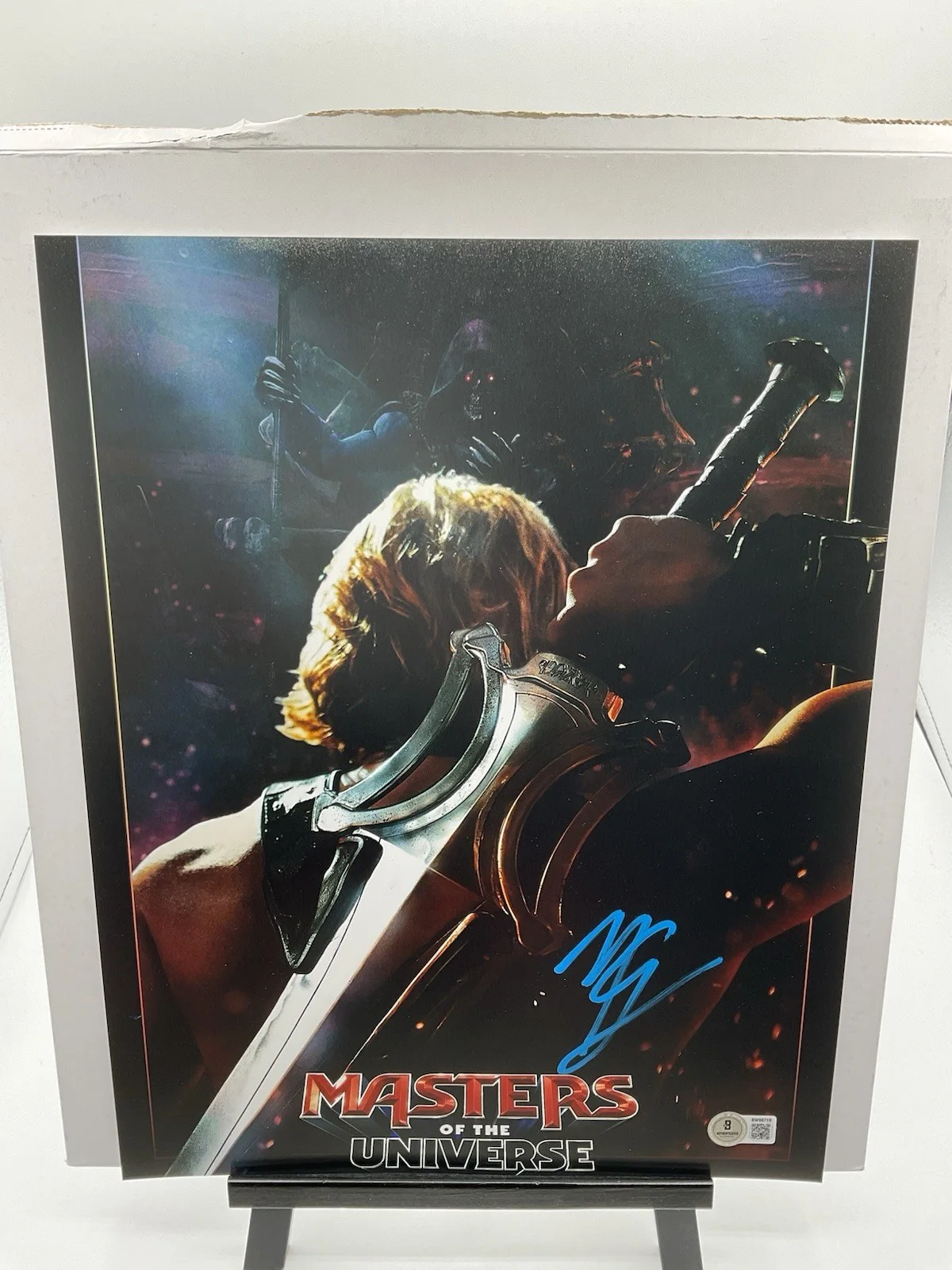 Nicholas Galitzine — Nicholas Galitzine signed 11x14 Masters of the Universe signed photo He-Man BAS