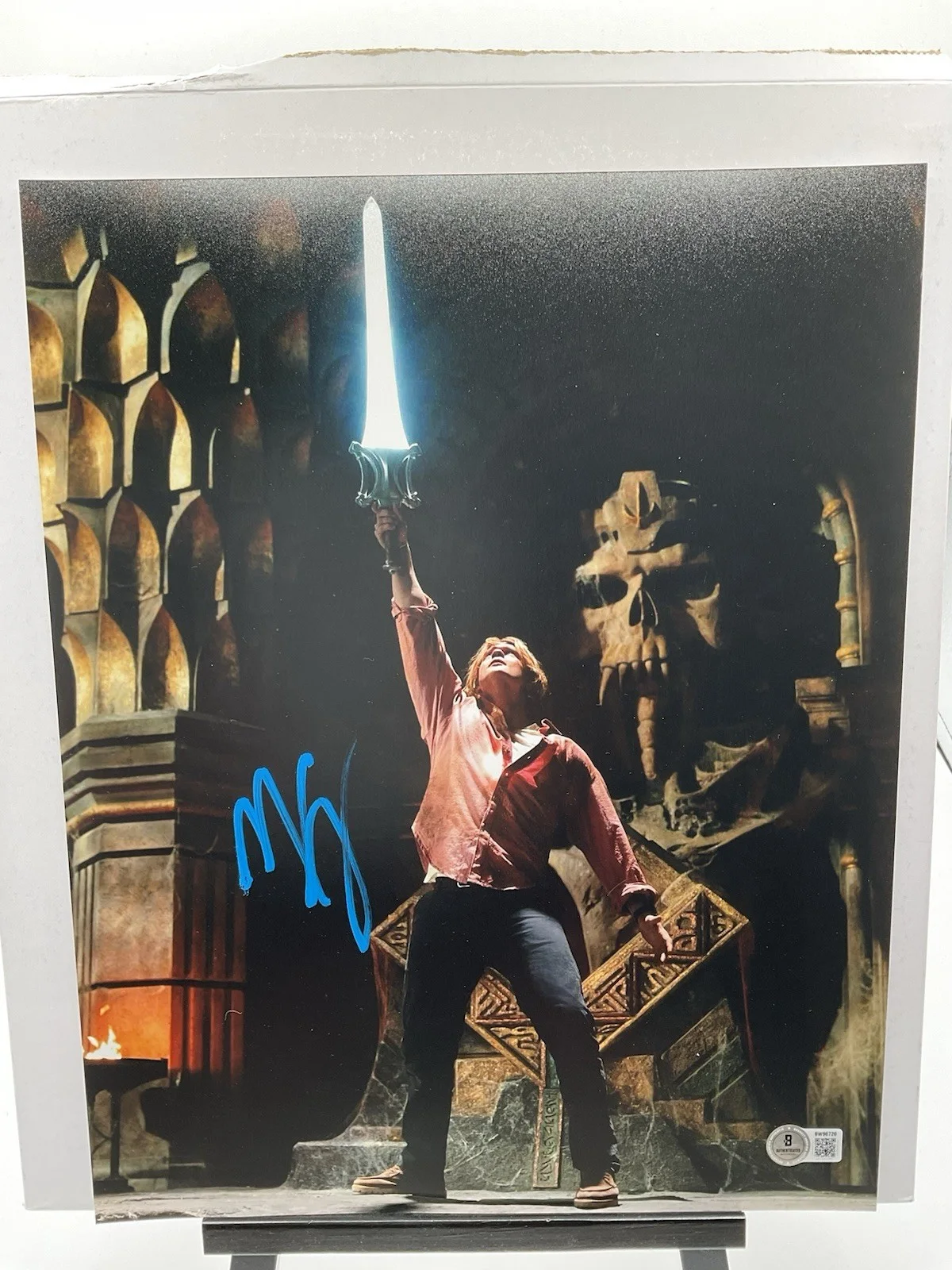 Nicholas Galitzine — Nicholas Galitzine signed 11x14 Masters of the Universe signed 11x14 He-Man BAS