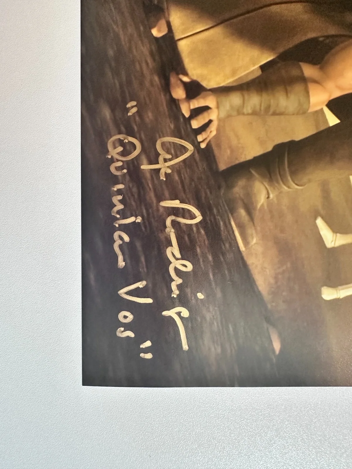 Al Rodrigo — Al Rodrigo Signed 8x10 Star Wars: The Clone Wars Jedi Quinlan Vos Autograph, image 4