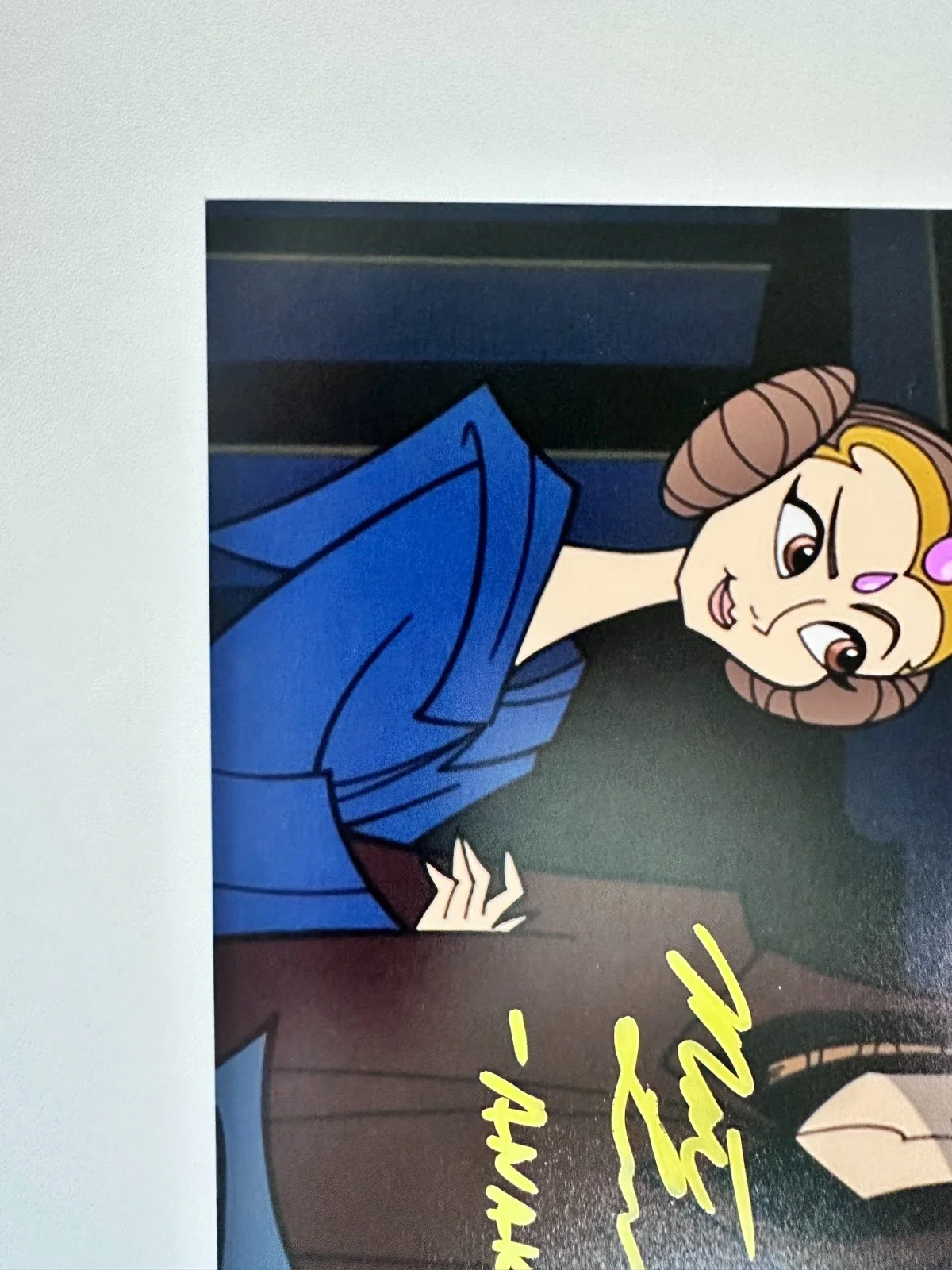 Mat Lucas — Mat Lucas Signed 8x10 Star Wars Clone Wars 2D Anakin Skywalker Autograph Rare, image 5