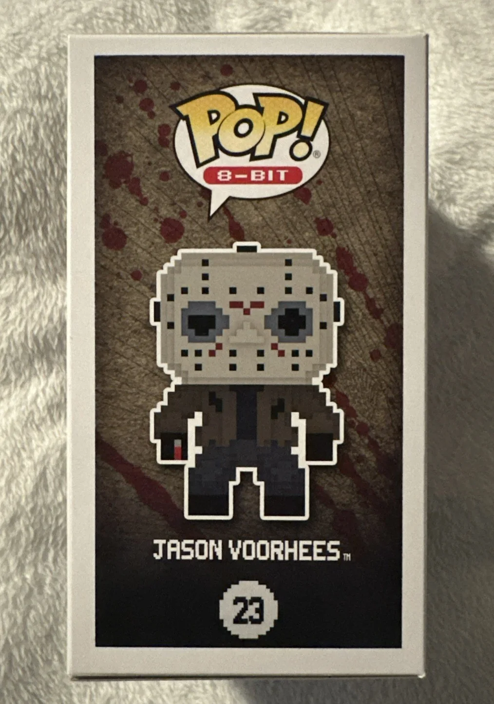 Warrington Gillette — Funko Pop movies Jason Voorhees 8-Bit Signed Warrington Gillette 1/65JSA VAULTED, image 5