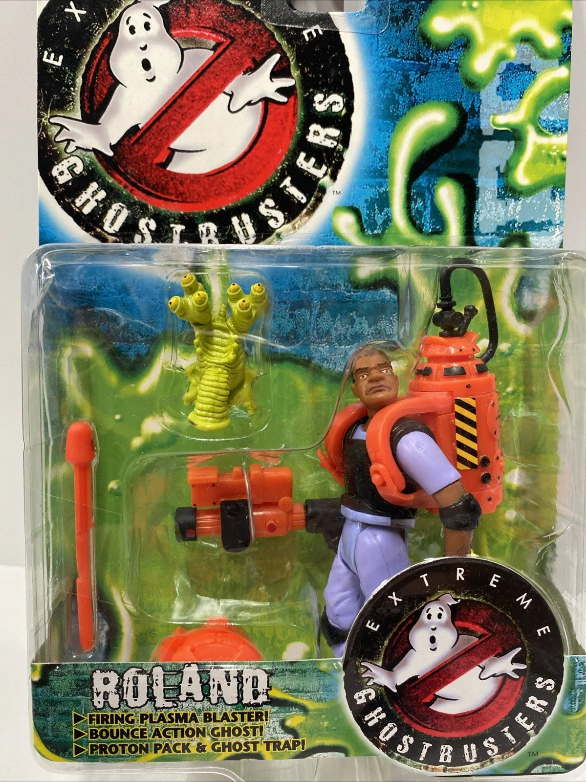 Roland Vintage 1997 Figure Extreme Ghostbusters New In Package, изображение 2