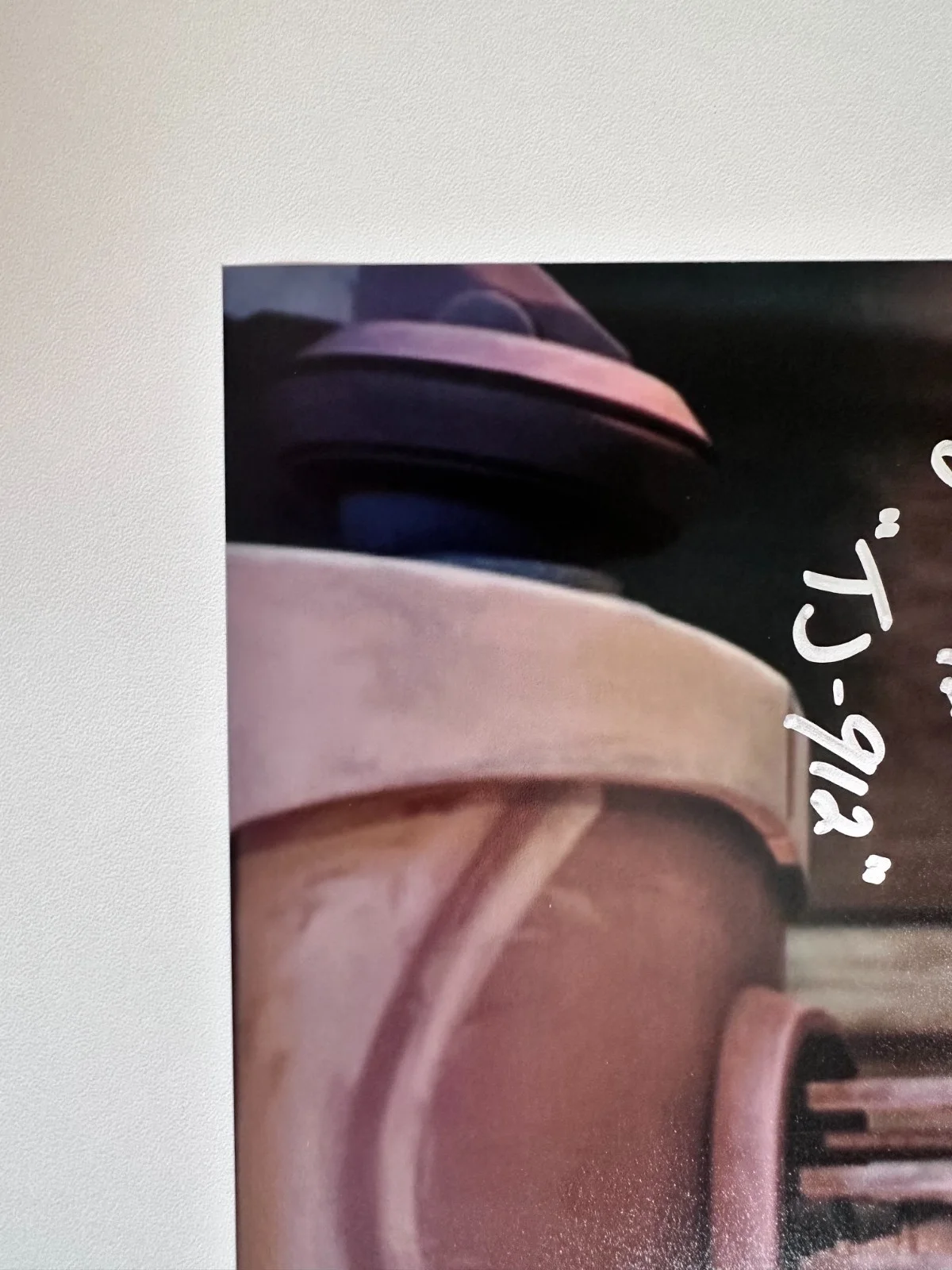 Cara Pifko — Cara Pifko Signed 8x10 Star Wars: The Clone Wars TJ-912 Tactical Droid Autograph, изображение 5