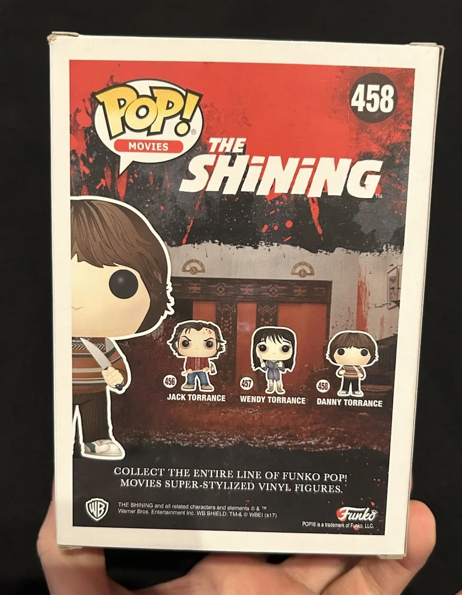 DANNY LLOYD — DANNY LLOYD SIGNED TORRANCE FUNKO 458 THE SHINING AUTOGRAPH AUTOGRAPHED JSA COA, image 3