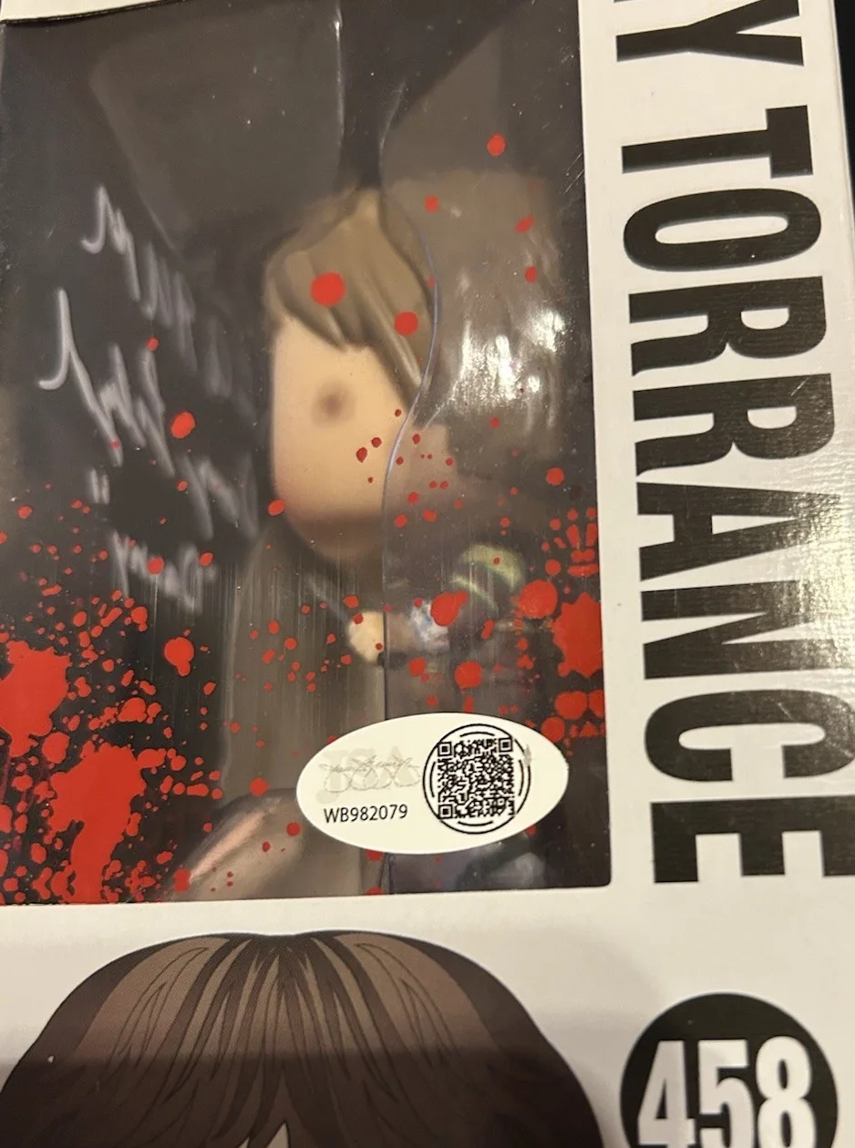 DANNY LLOYD — DANNY LLOYD SIGNED TORRANCE FUNKO 458 THE SHINING AUTOGRAPH AUTOGRAPHED JSA COA, image 5