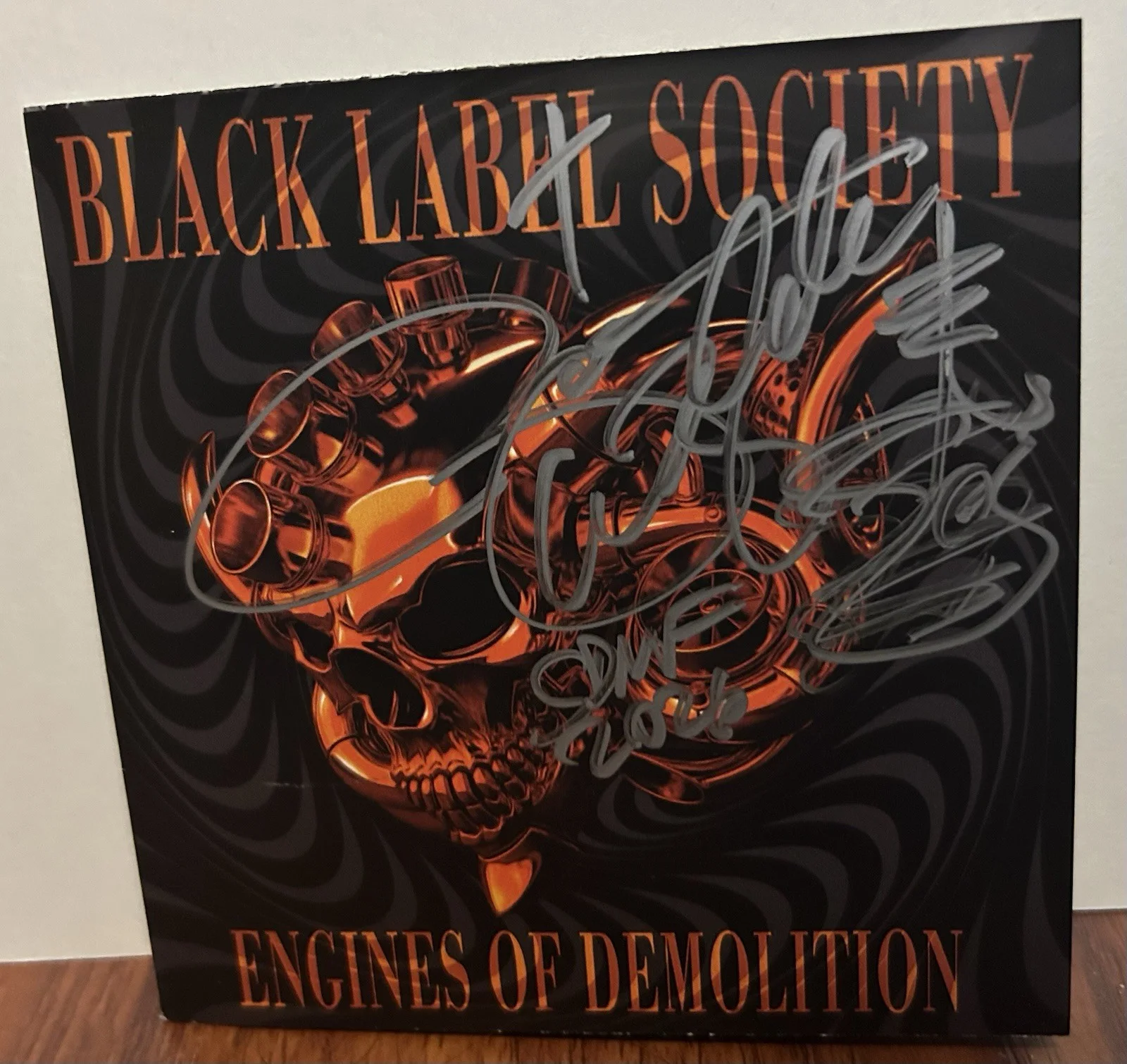BLACK LABEL SOCIETY ZAKK WYLDE & BAND SIGNED ENGINES DEMOLITION BOOKLET &NEW CD, изображение 2
