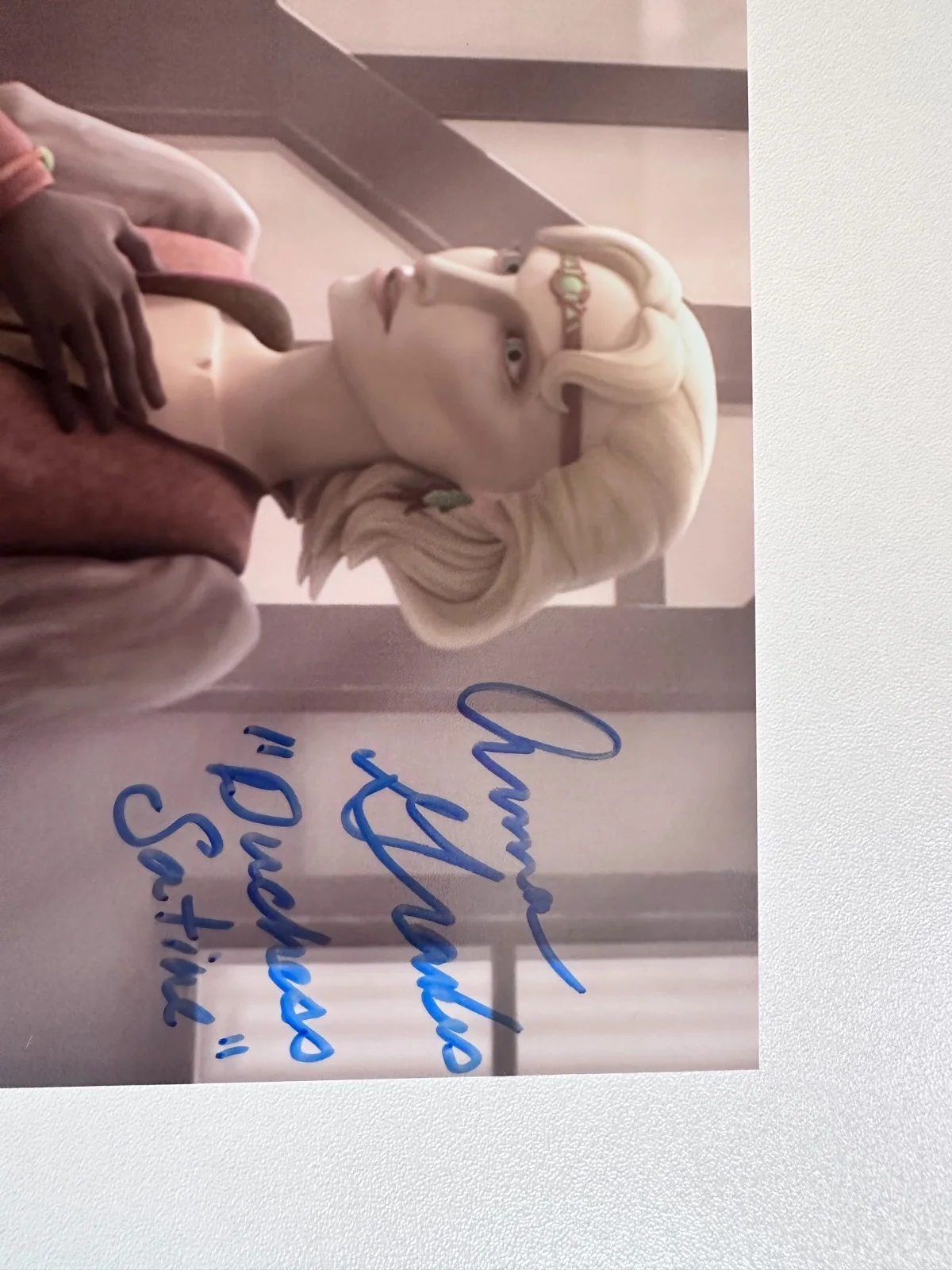 Catherine Taber — Dual-Signed 8x10 Star Wars: The Clone Wars Padme & Duchess Satine Autograph, изображение 4