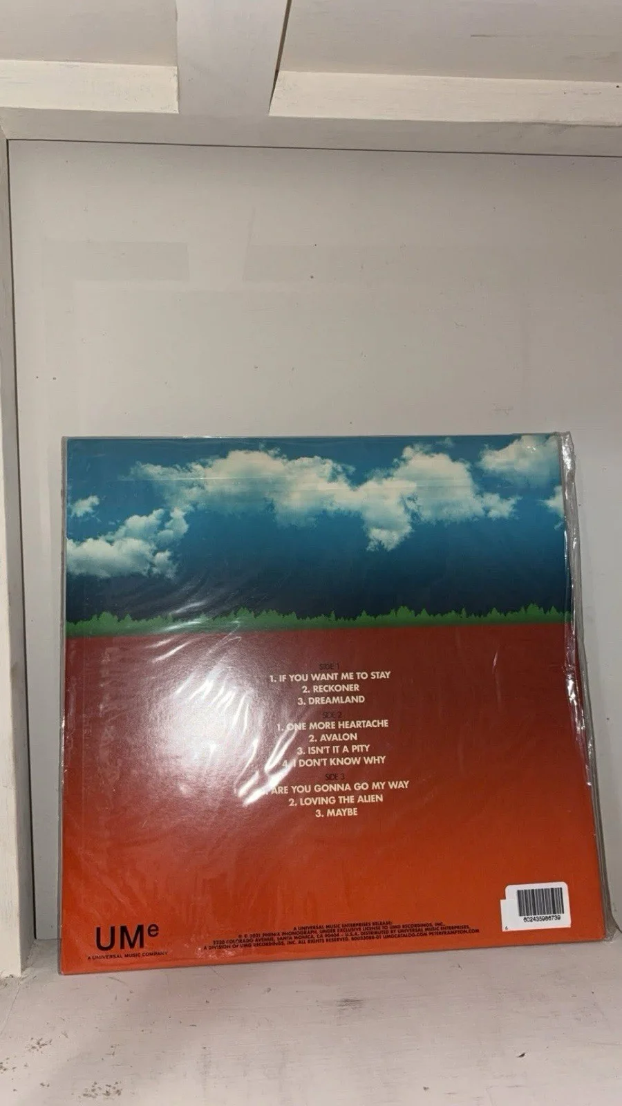 Peter Frampton Signed Vinyl Album Forgets The Words, image 2