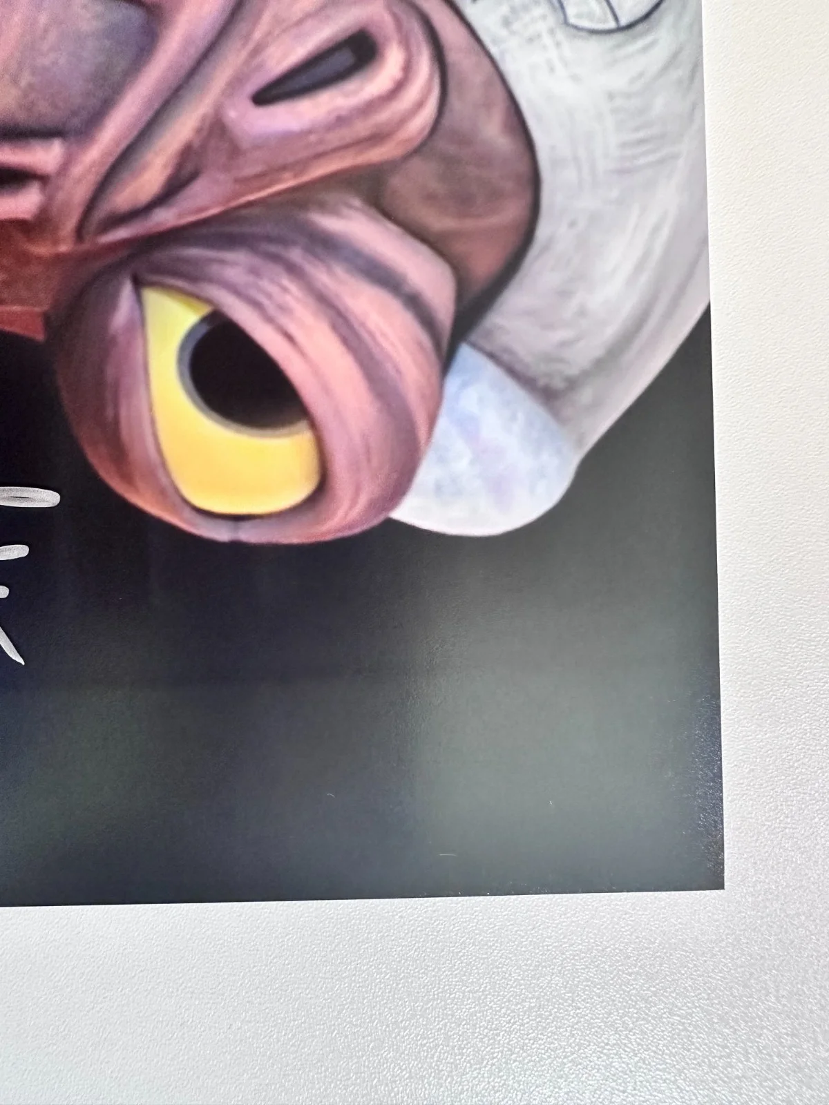 Artt Butler — Artt Butler Signed 8x10 Star Wars: The Clone Wars Captain Ackbar Autograph, изображение 4