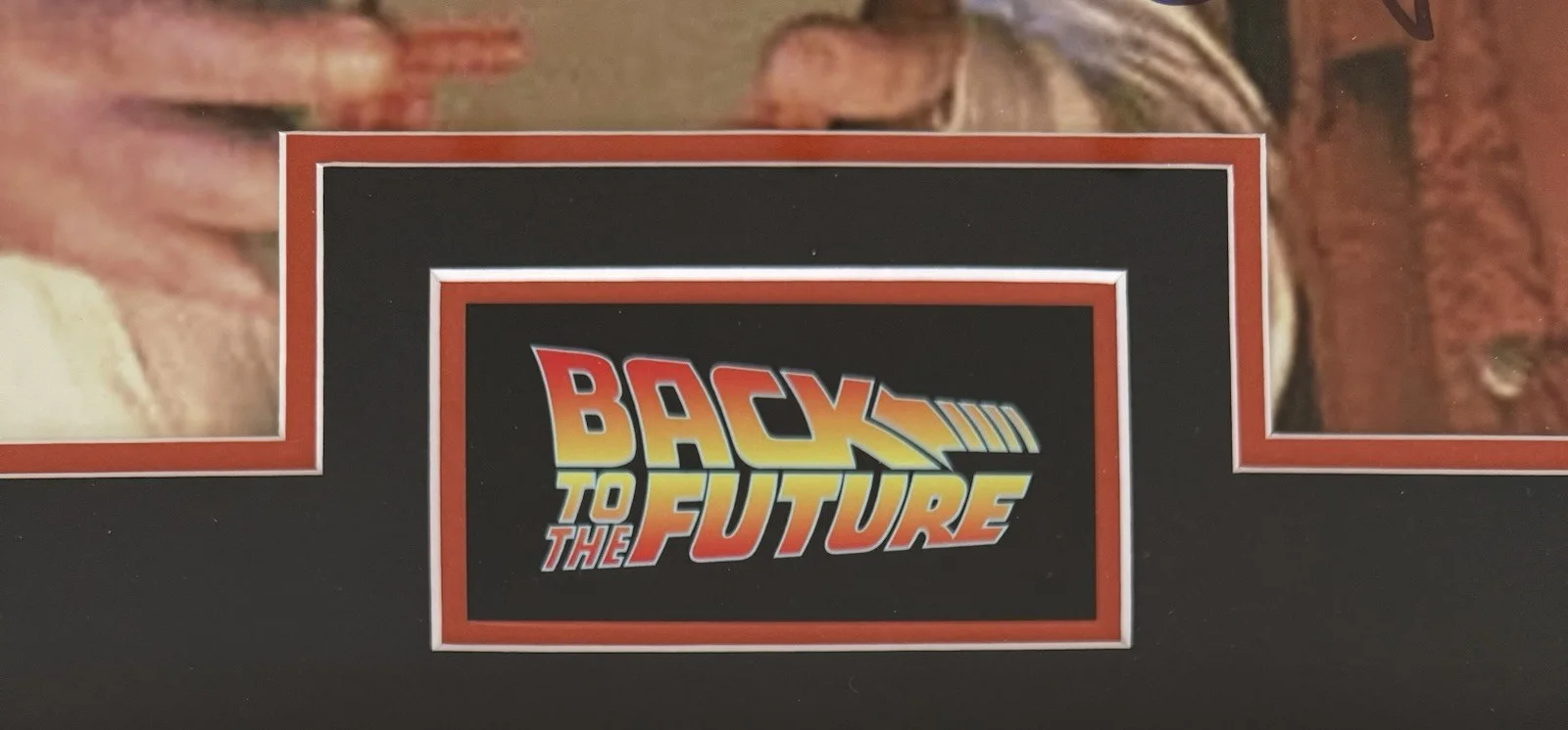Michael J Fox — Michael J Fox Christopher Lloyd Back To The Future 16x20 Photo Framed JSA Becket, image 4