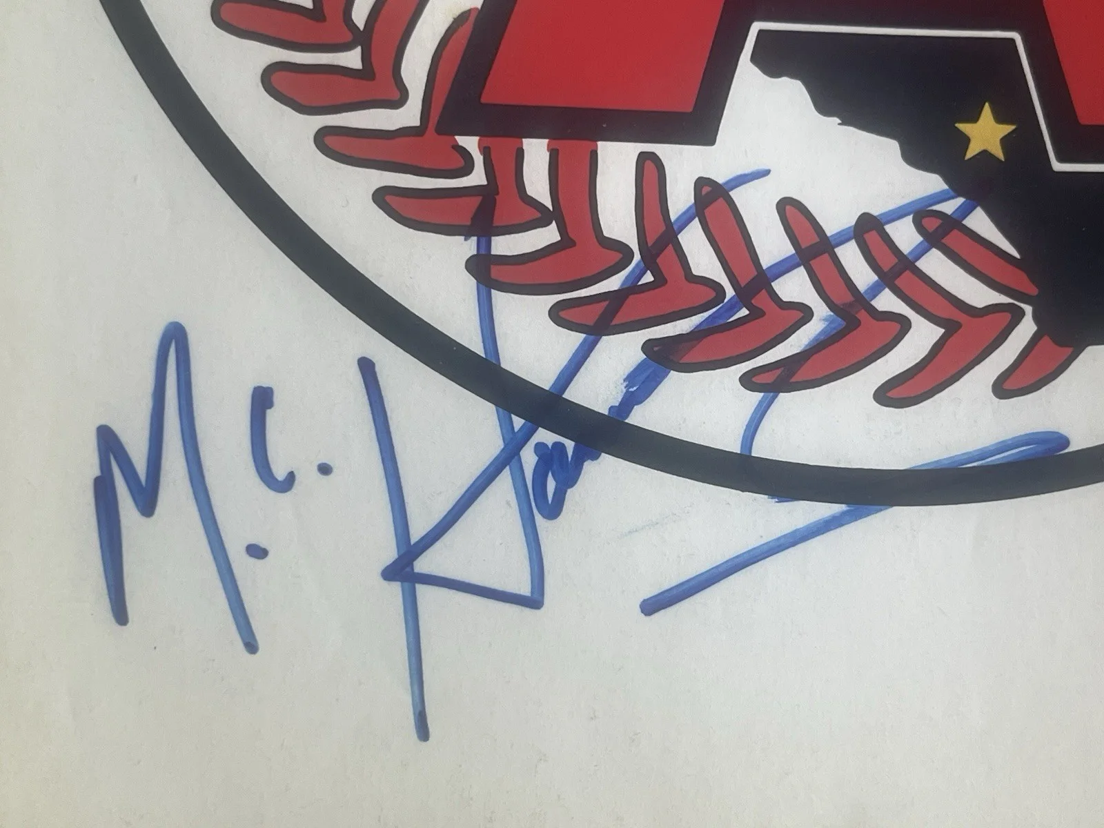 *M.C. HAMMER*SIGNED*AUTOGRAPHED*PICTURE*MAGAZINE*PAGE*RAPPER*COA*8.5” X 11”, изображение 3
