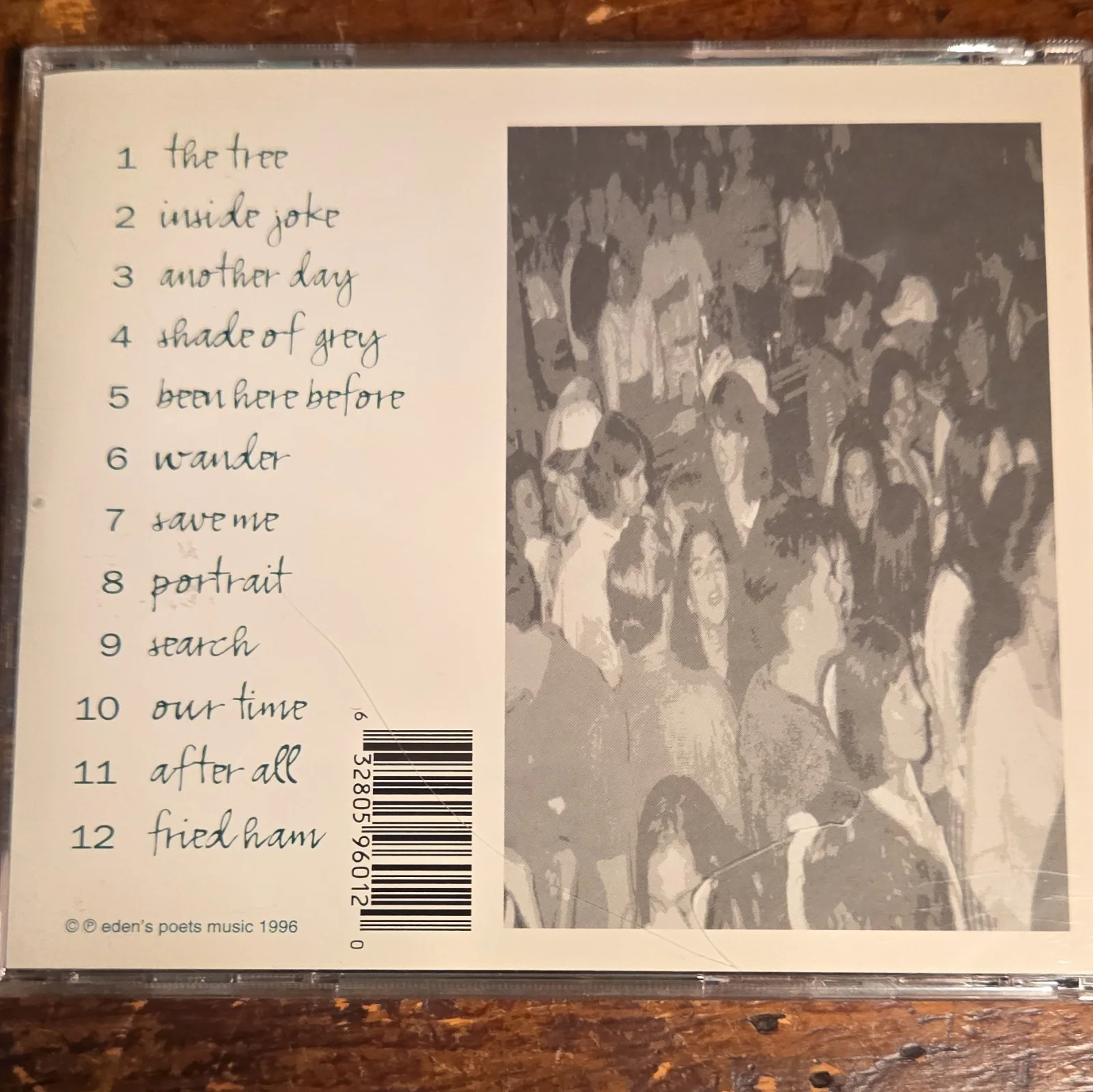 Eden's Poets Garden Original 1996 CD & Booklet Autographed by Band Members, image 2