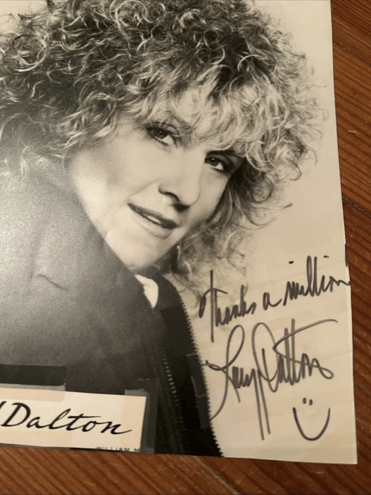 Autographed Headshot Publicity Still LACY J DALTON Country Singer, изображение 2