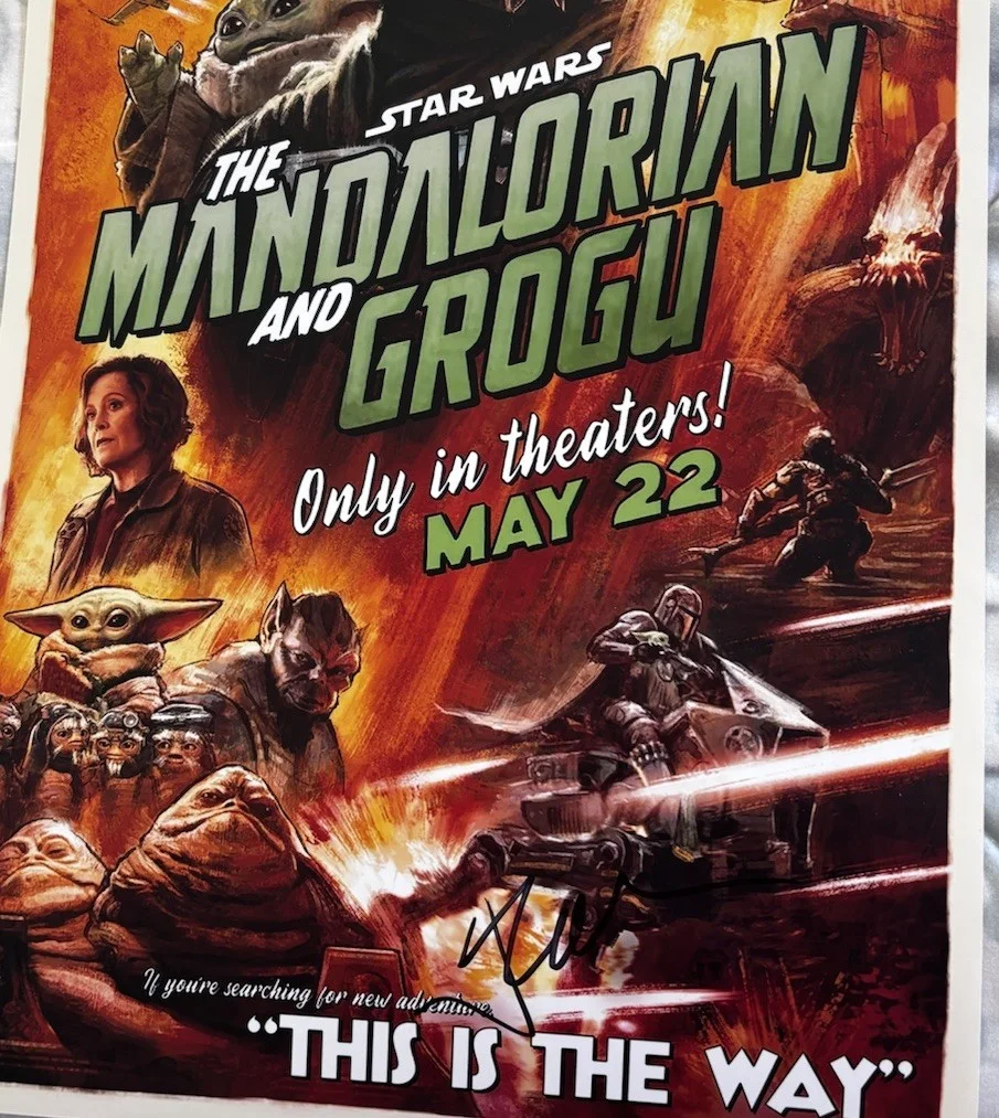 Jon Favreau Signed 12x18 Photo Mandalorian And Grogu Director With Proof, image 2