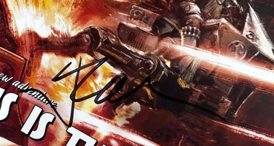 Jon Favreau Signed 12x18 Photo Mandalorian And Grogu Director With Proof, image 3