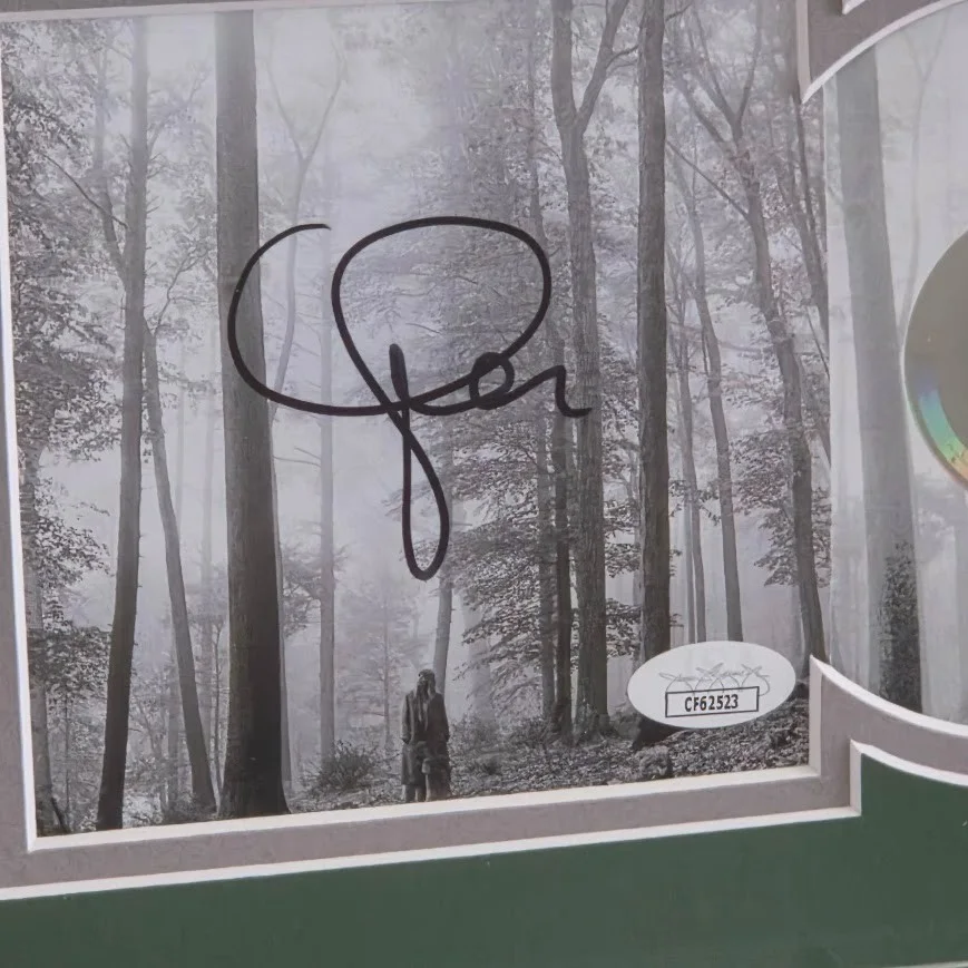 Taylor Swift — Taylor Swift Signed Autographed Folklore CD JSA Certified COA Eras Showgirl, image 2