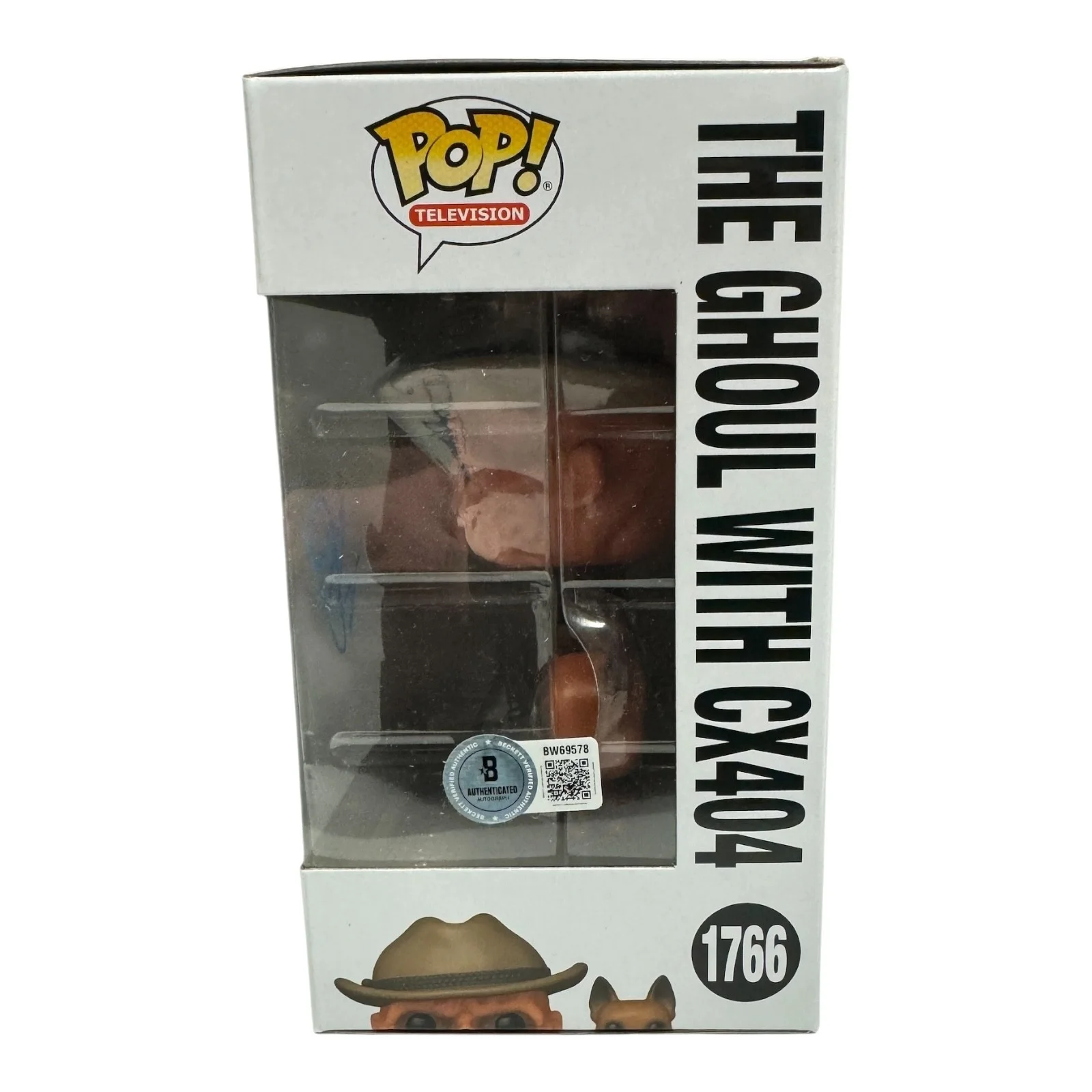 WALTON GOGGINS — WALTON GOGGINS SIGNED AUTOGRAPH FUNKO POP 1766 FALLOUT BECKETT BAS, изображение 2