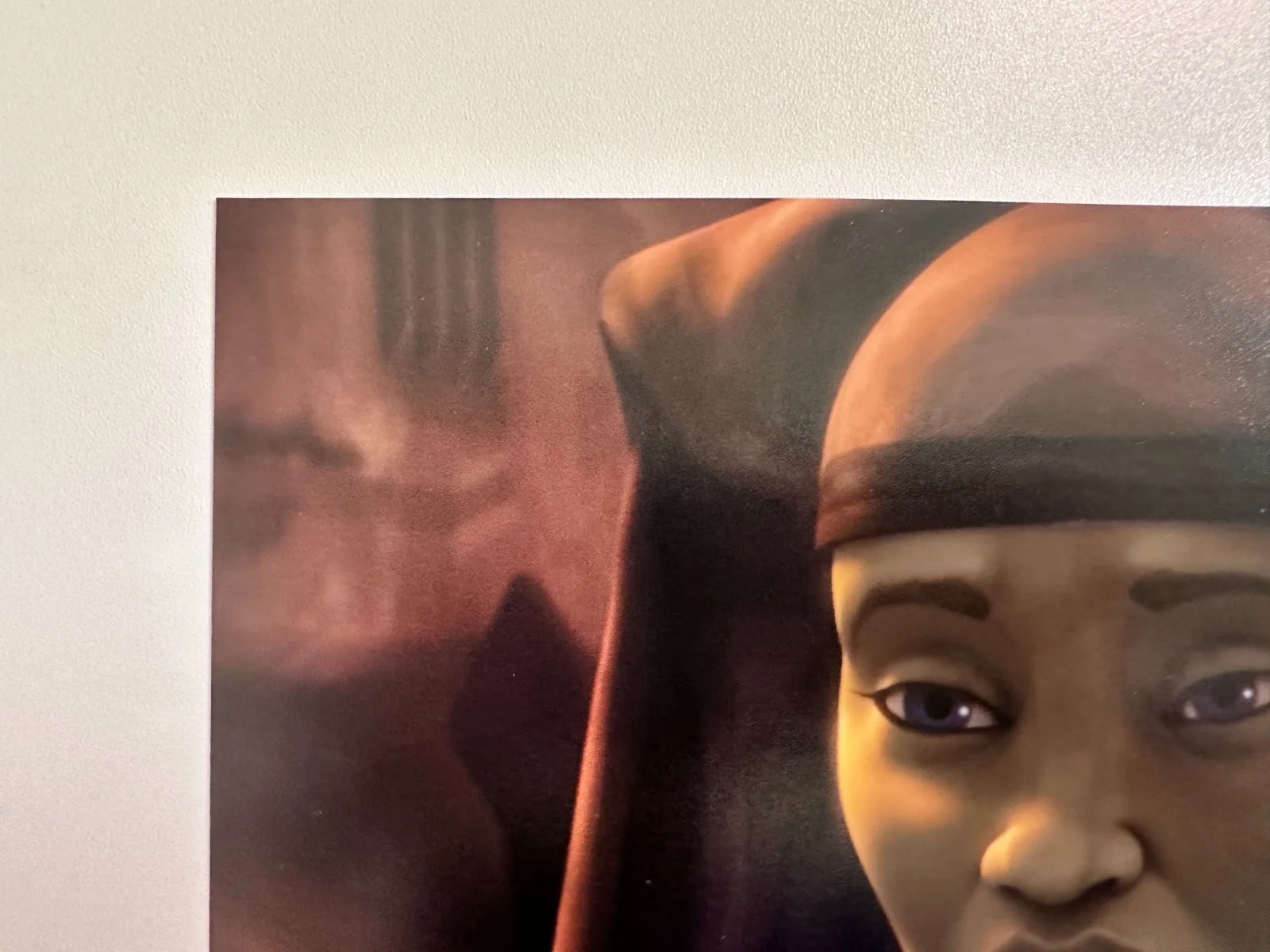 Olivia d'Abo — Olivia d'Abo Signed TOPPS 8x10 Star Wars: The Clone Wars Luminara Autograph Rare, image 2