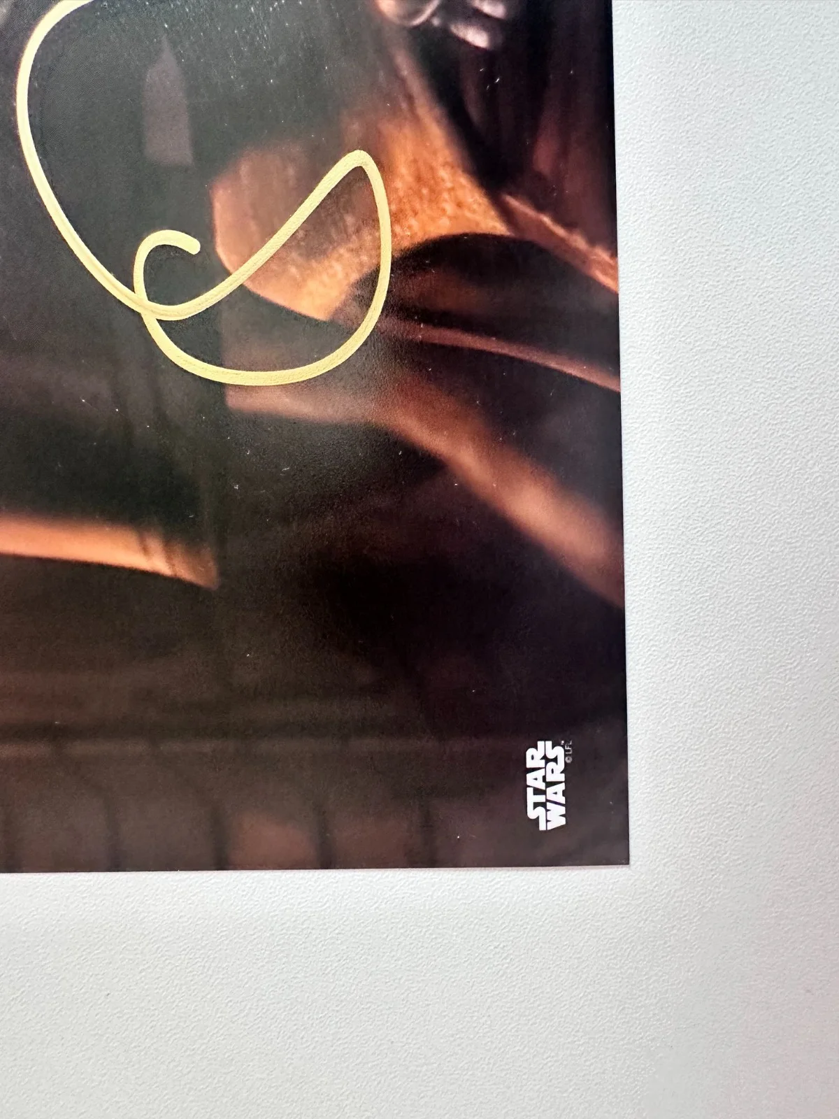 Olivia d'Abo — Olivia d'Abo Signed TOPPS 8x10 Star Wars: The Clone Wars Luminara Autograph Rare, image 3