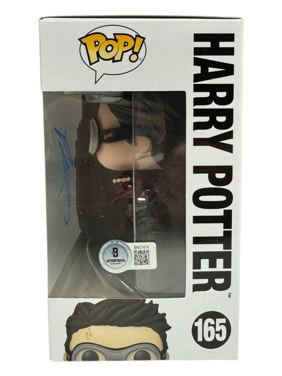 DANIEL RADCLIFFE — DANIEL RADCLIFFE SIGNED AUTOGRAPH FUNKO POP 165 HARRY POTTER BECKETT BAS COA, изображение 2