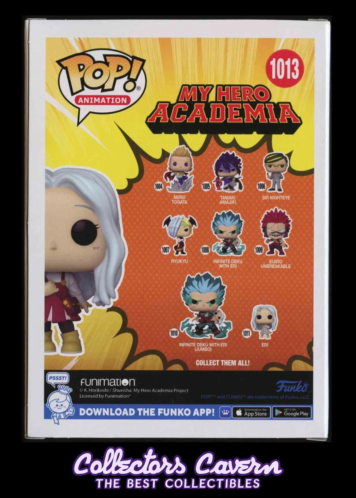 Emily Neves — Emily Neves Signed Funko POP! My Hero Academia - Eri (Hot Topic) - JSA COA, изображение 3