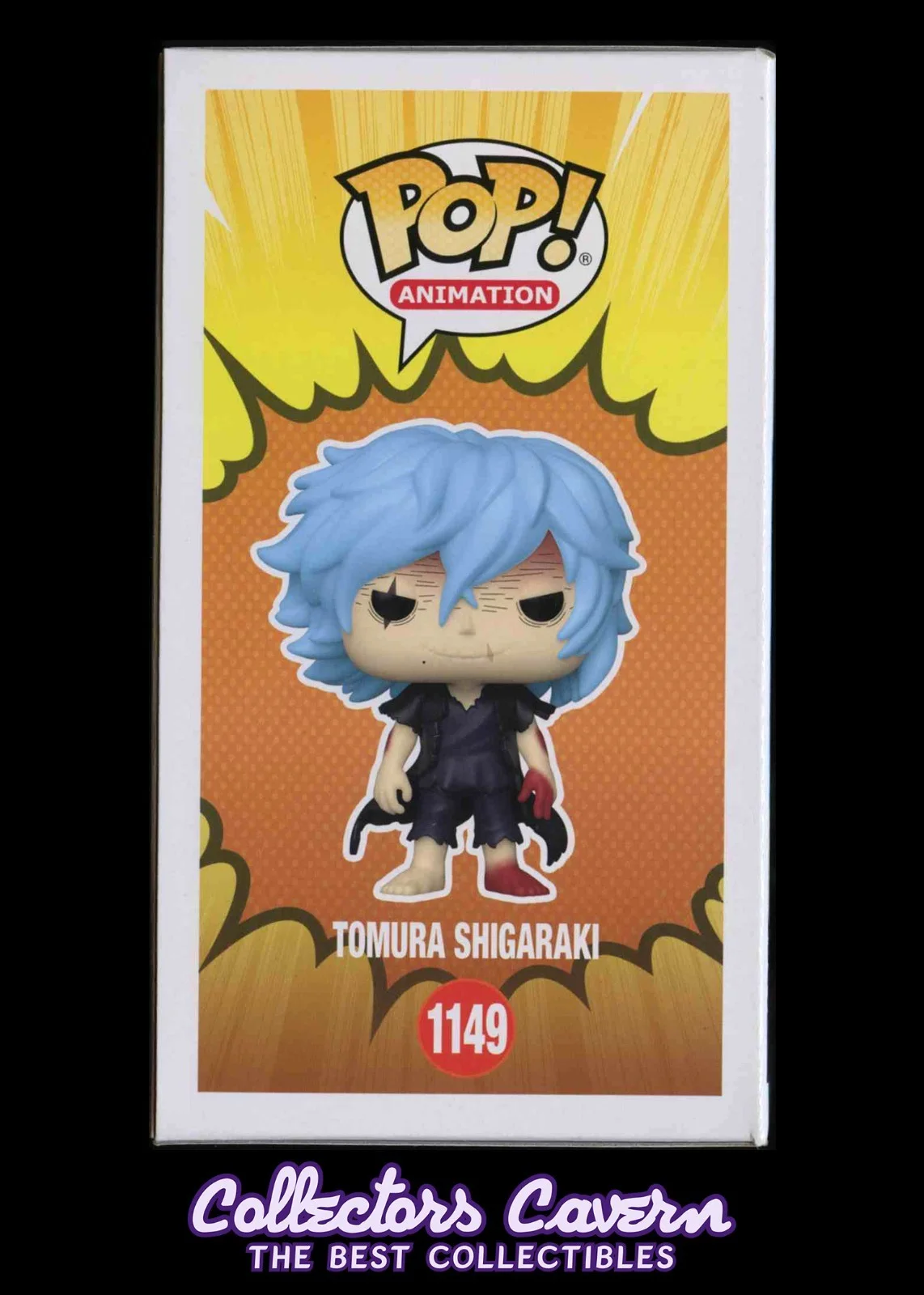 Eric Vale — Eric Vale Signed Funko POP! My Hero Academia - Tomura Shigaraki (Chase) - JSA, image 4