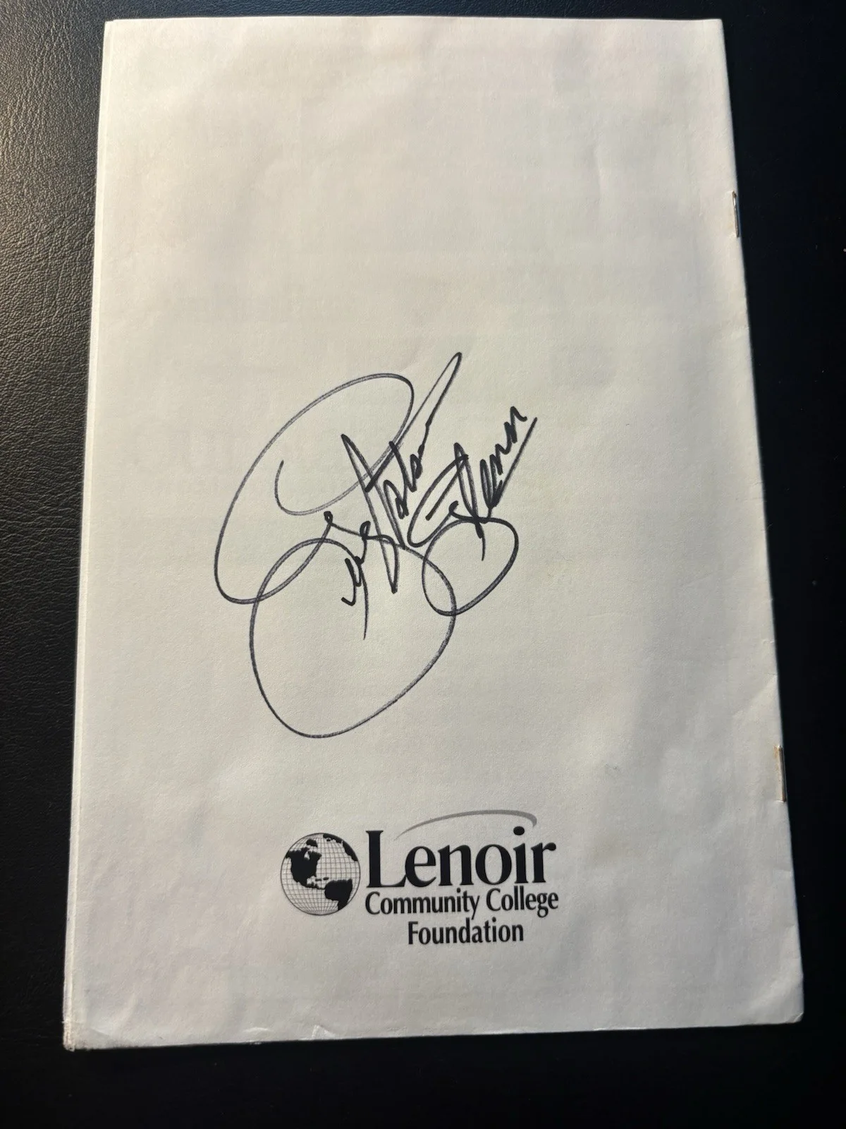 Rhonda Vincent & Gene Watson Signed 2013 Neuse River Music Fest Program, image 2